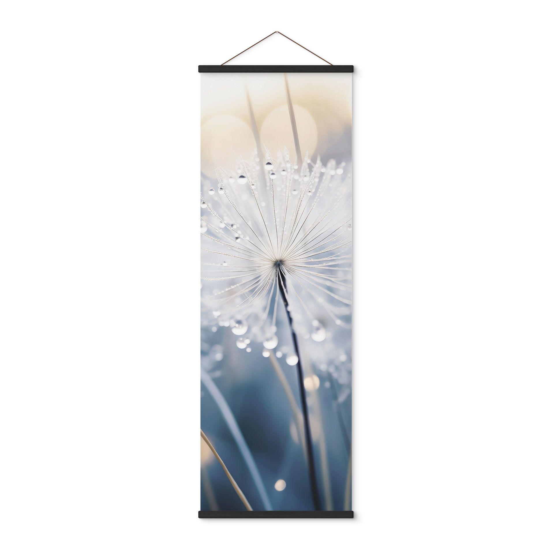 Póster de tela Sparkling dandelions - Treechild - Panorama