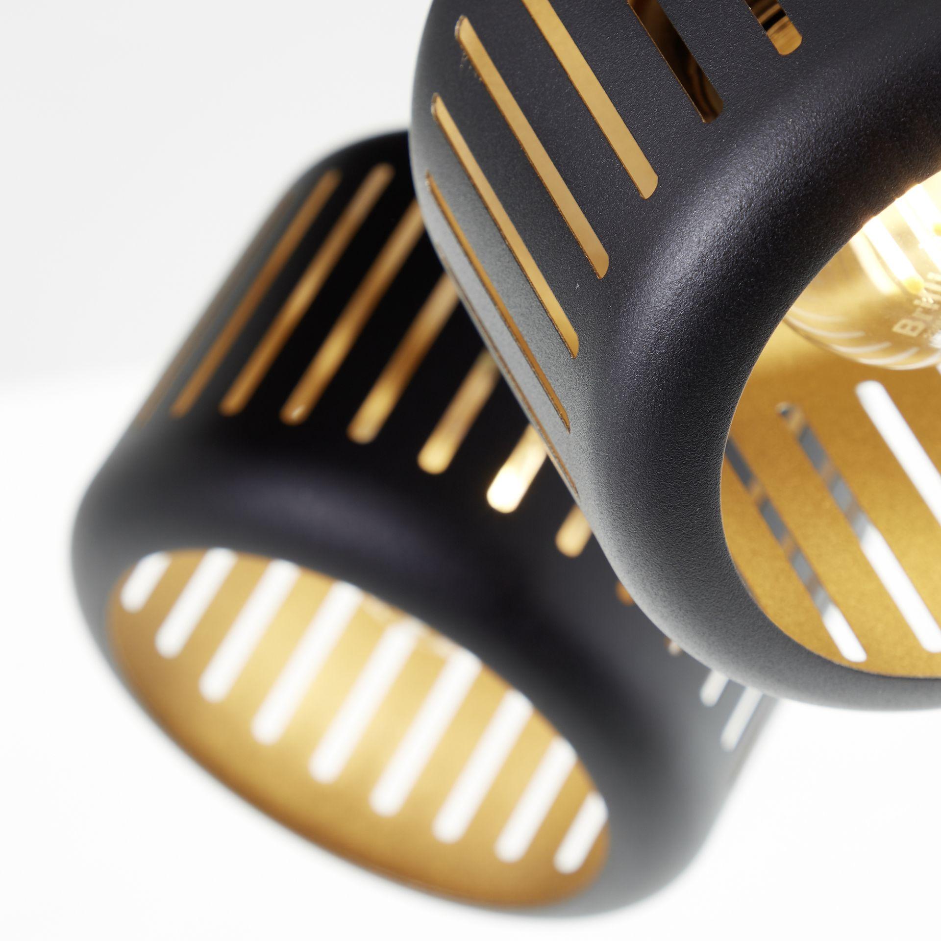 Spotrohr Silvio, gold, 22,5 x 38,5 cm, Metall Lampe