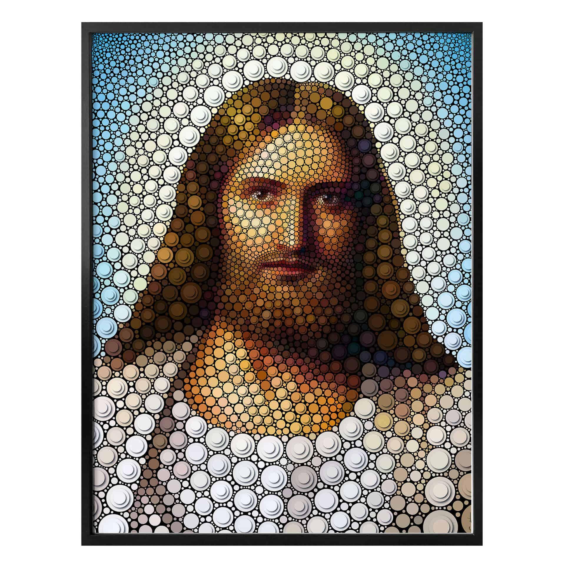 Póster Ben Heine - Circlismo: Jesucristo