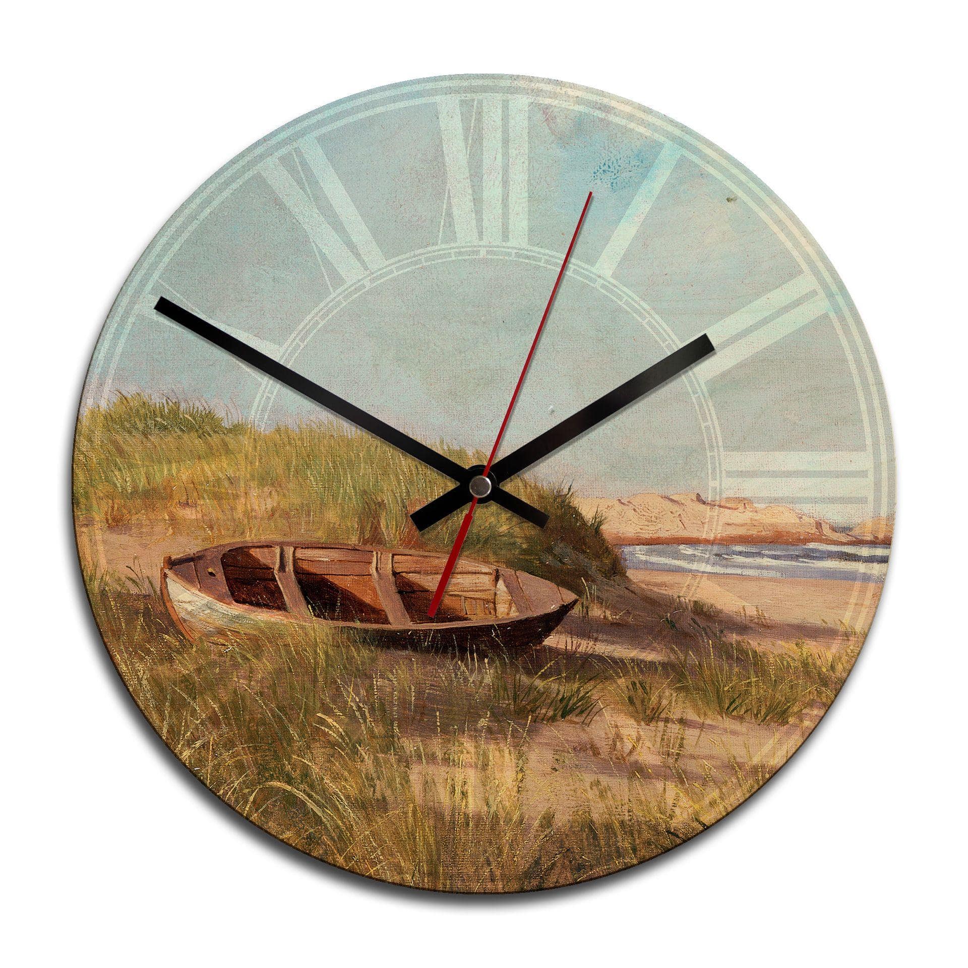 Horloge murale en bois - Silva - Sur la plage