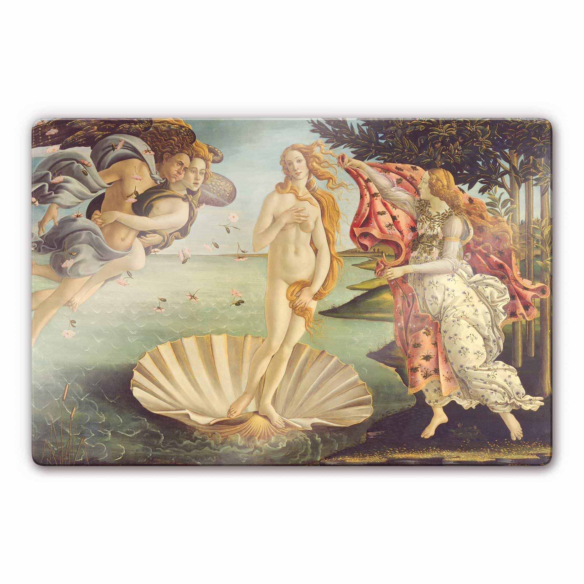 Tableau en verre - Botticelli - La Naissance de Vénus
