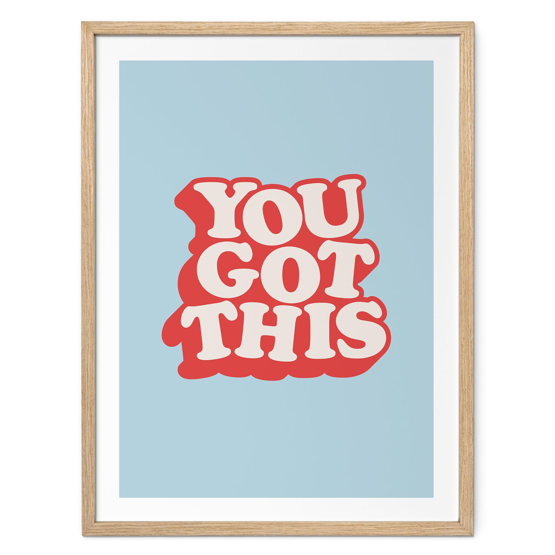 Póster Saying You got this - Wilson