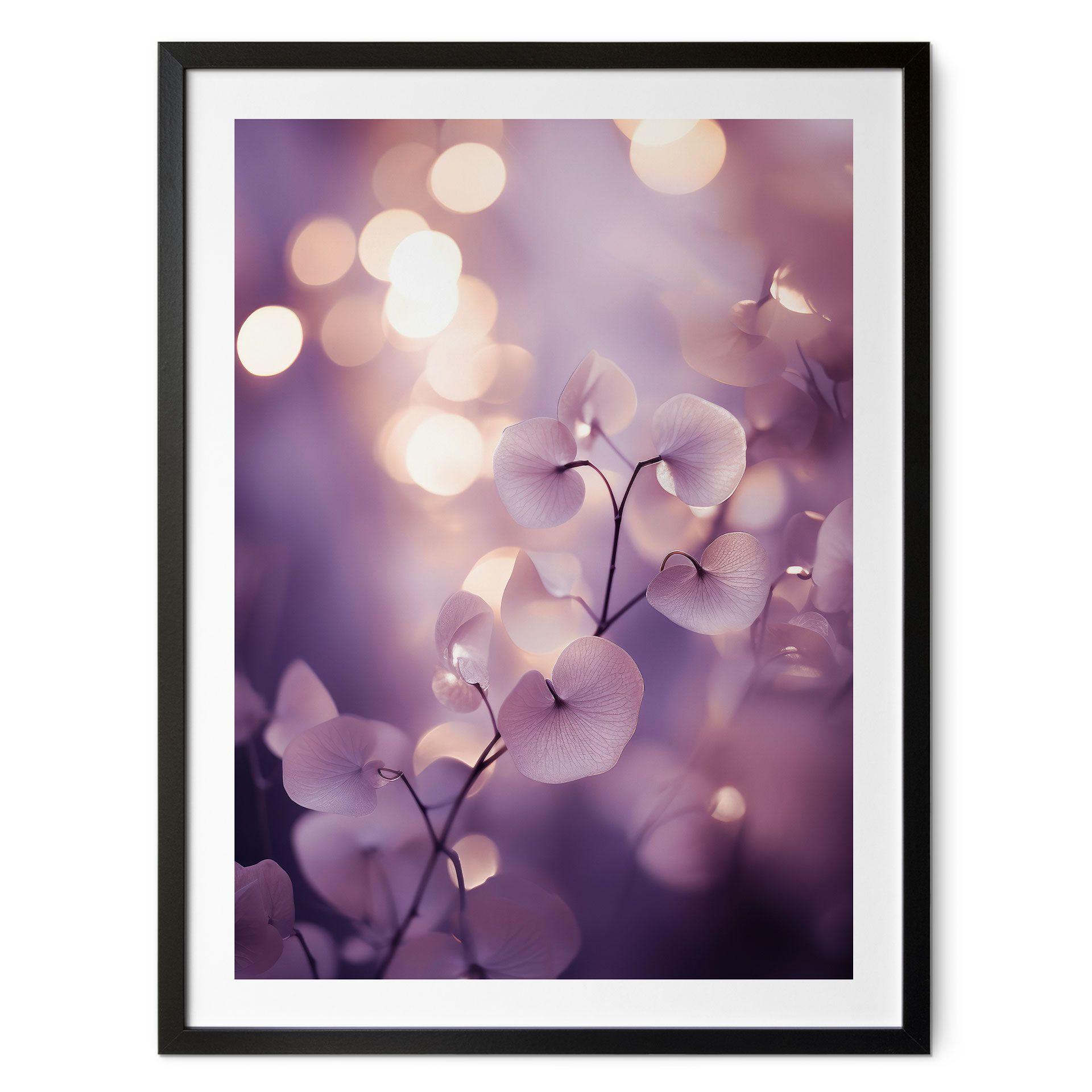 Póster Orquídea delicada de color púrpura - Treechild