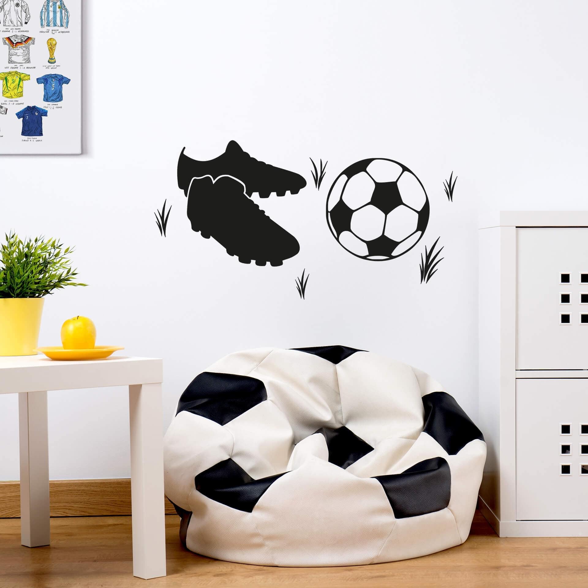 Sticker mural - Chaussures de Foot