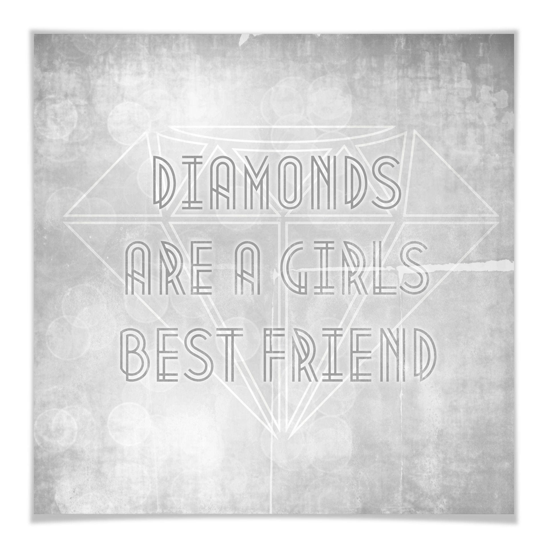 Poster - Diamonds are Girls best friend