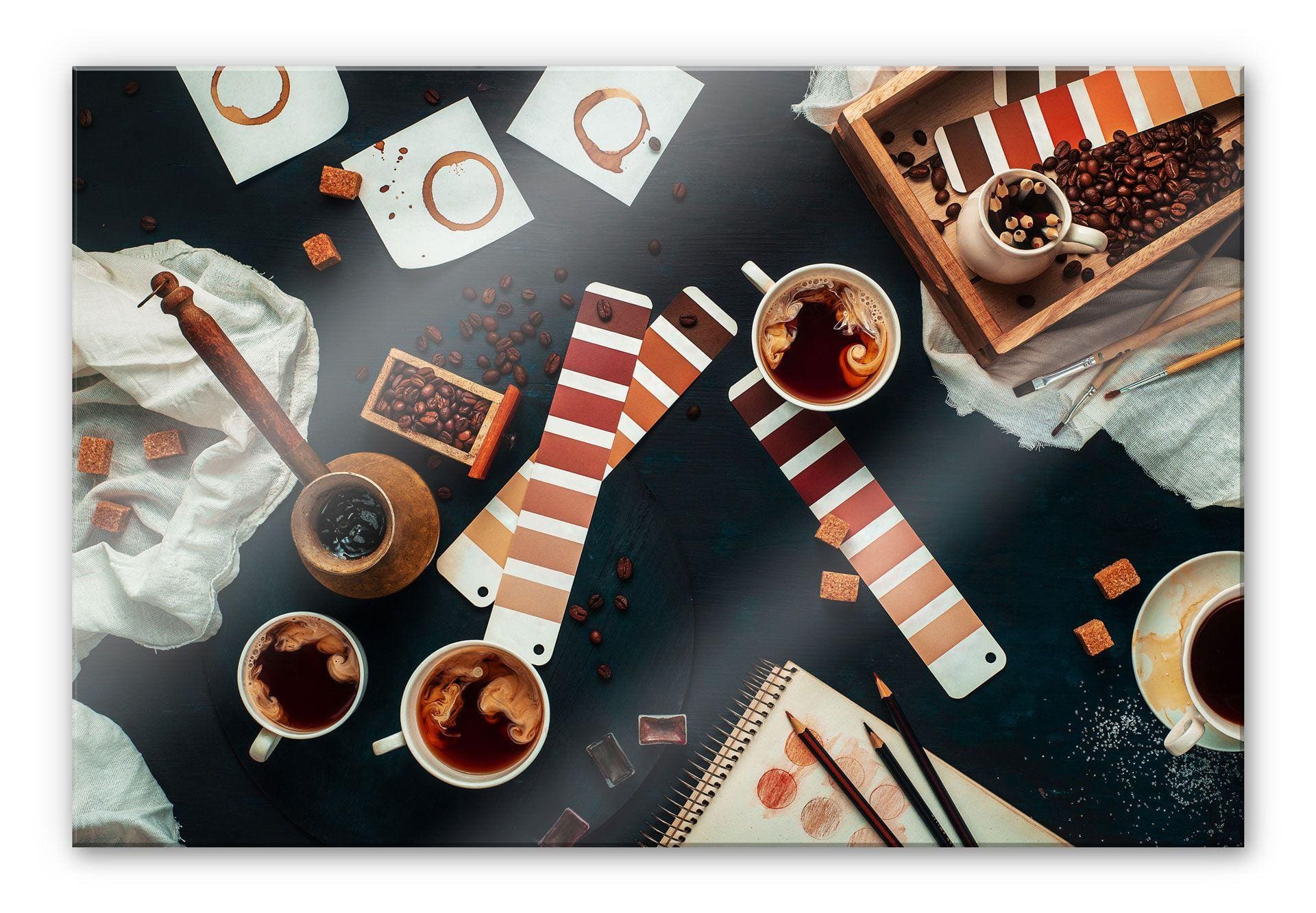 Acrylglas Belenko – Shades of coffee
