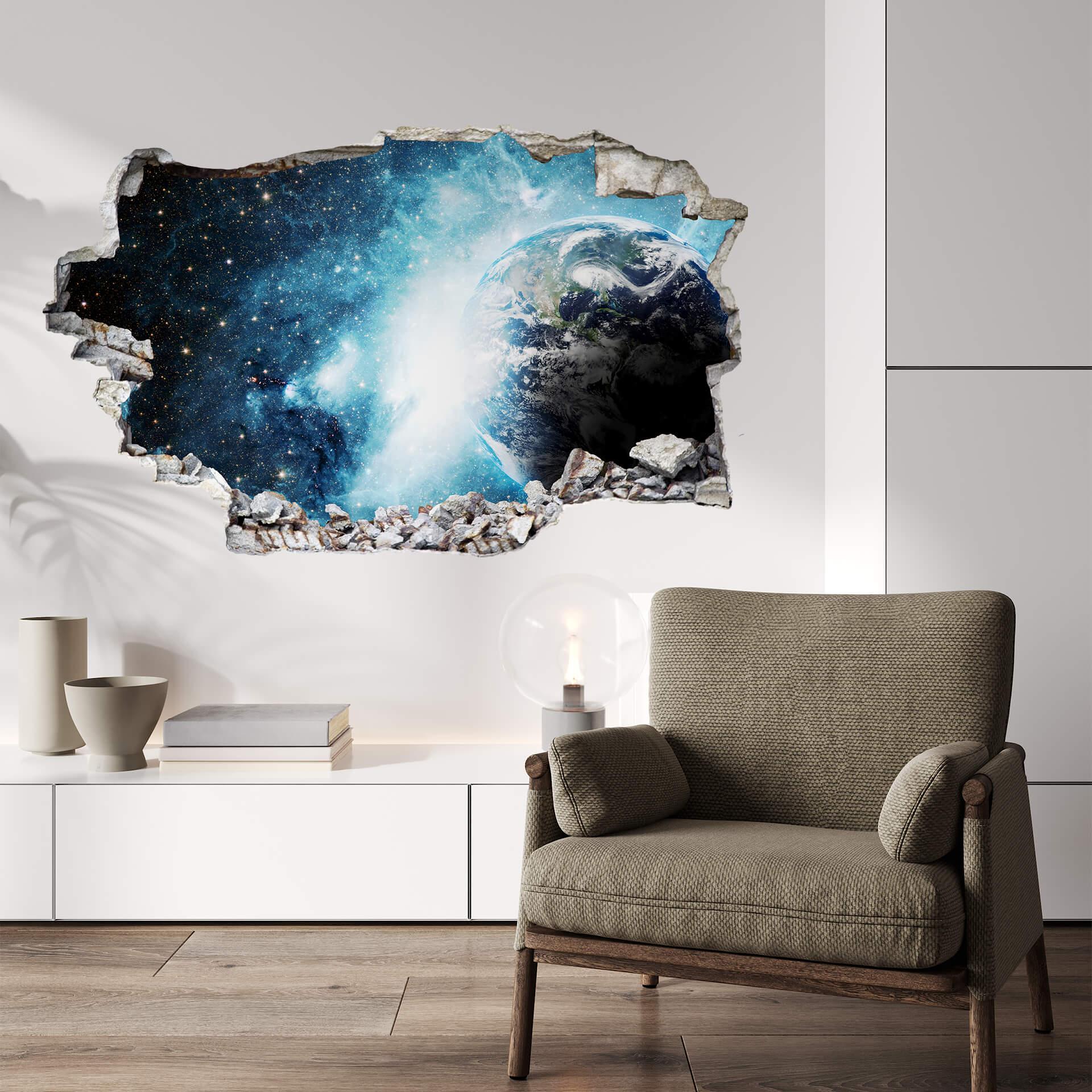 3D Wallsticker I en fjern galakse