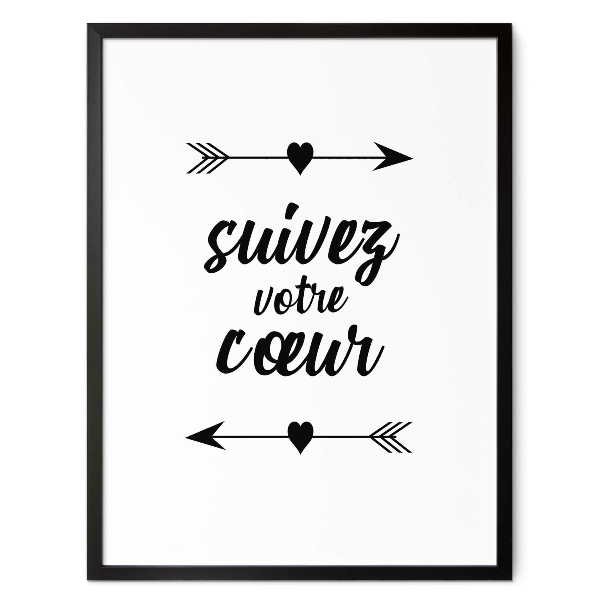 Póster Suivez votre cœur