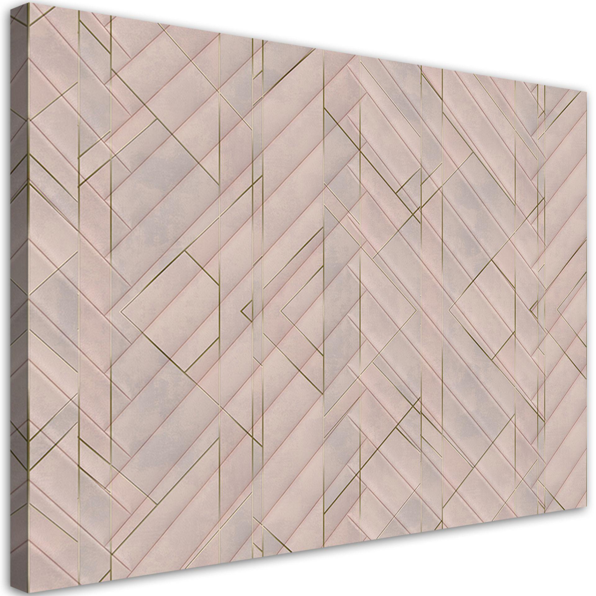 Canvasbillede, Geometrisk mønster