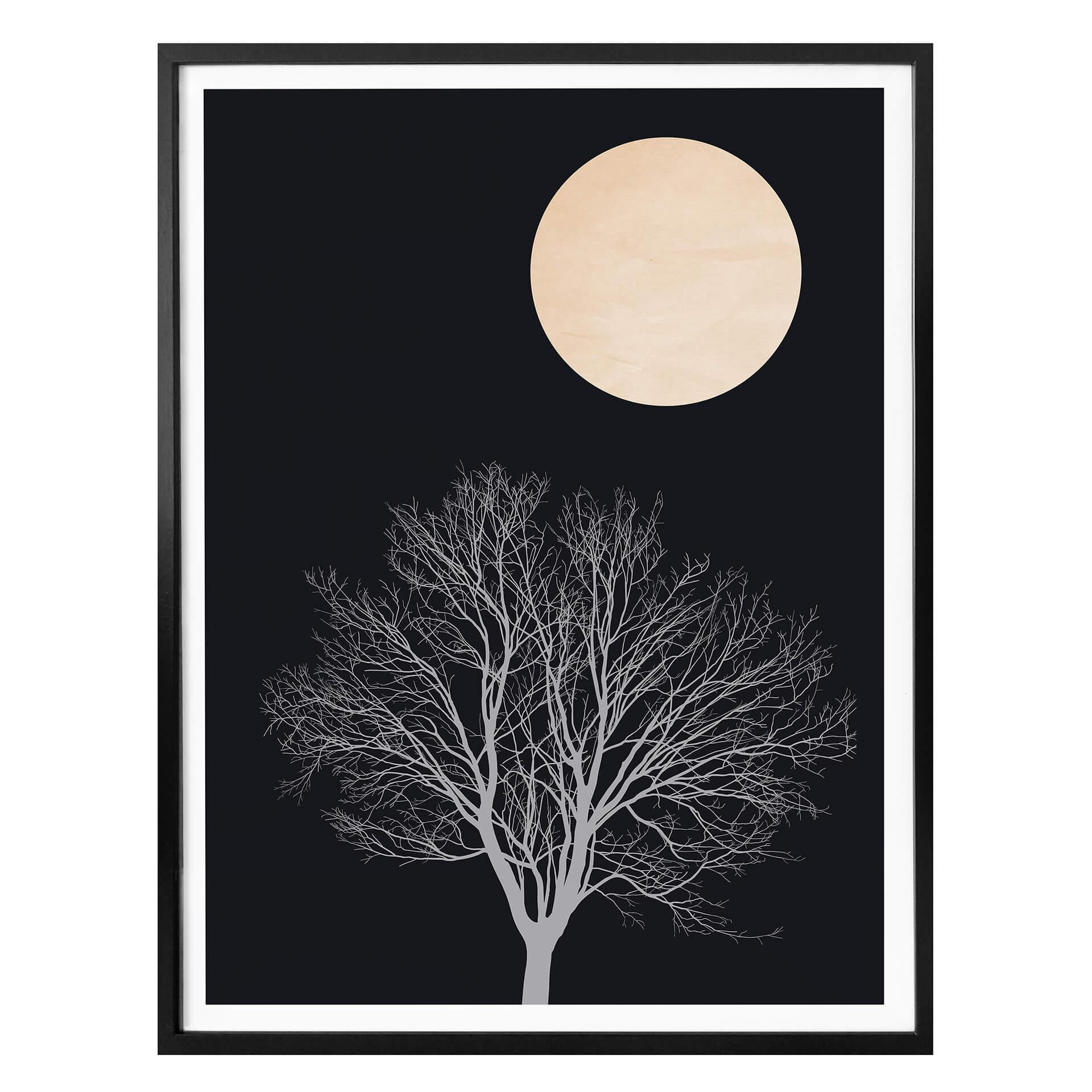 Póster Kubistika - Medianoche