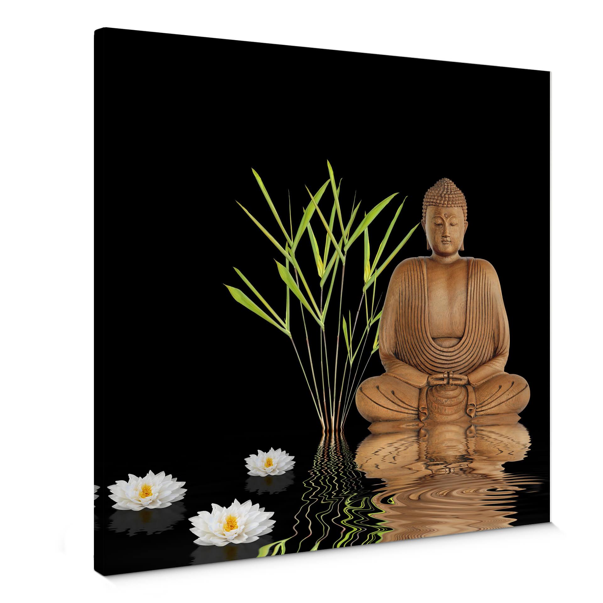 Zen Buddha - Lærredsprint