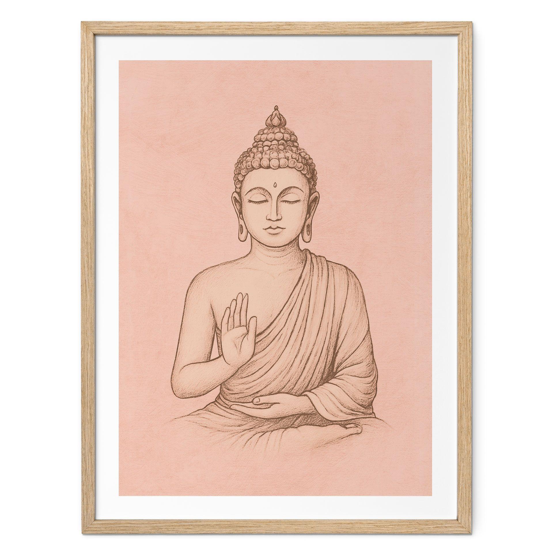 Póster de la sabiduría de Buda - Treechild