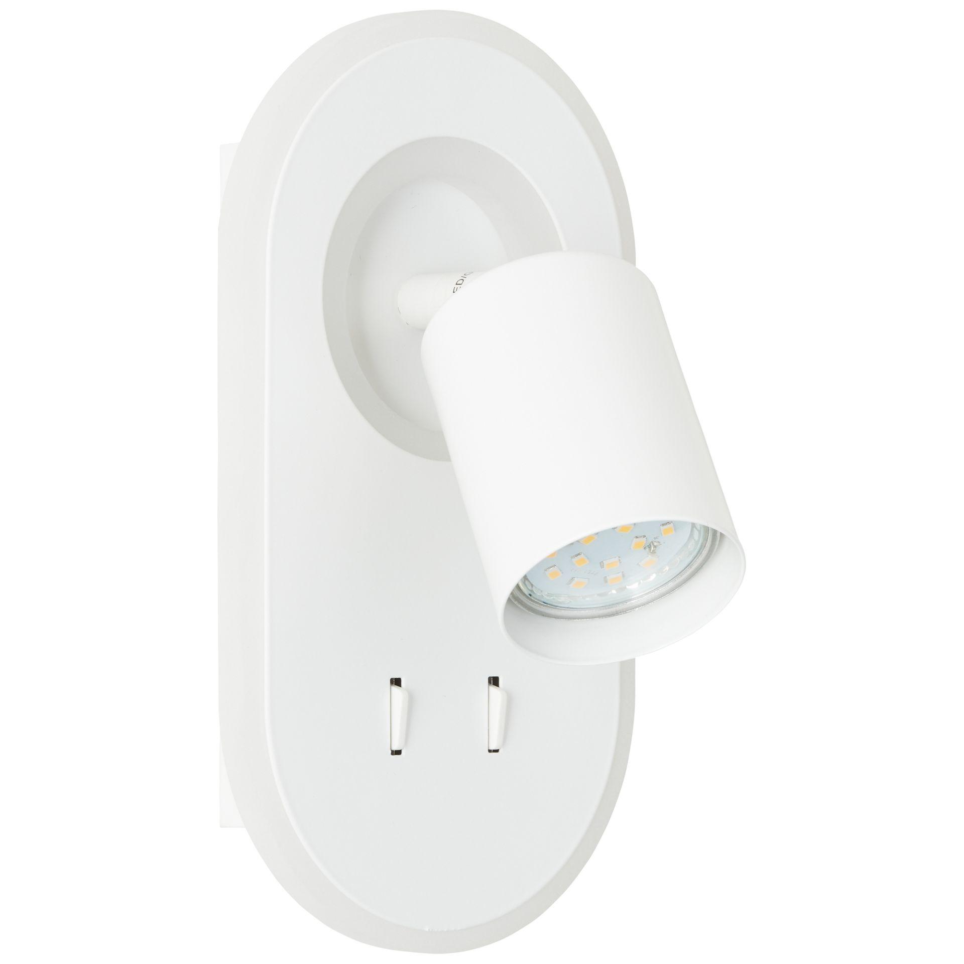 Wandspot Katharina, weiß, 22 x 12 cm, Spot