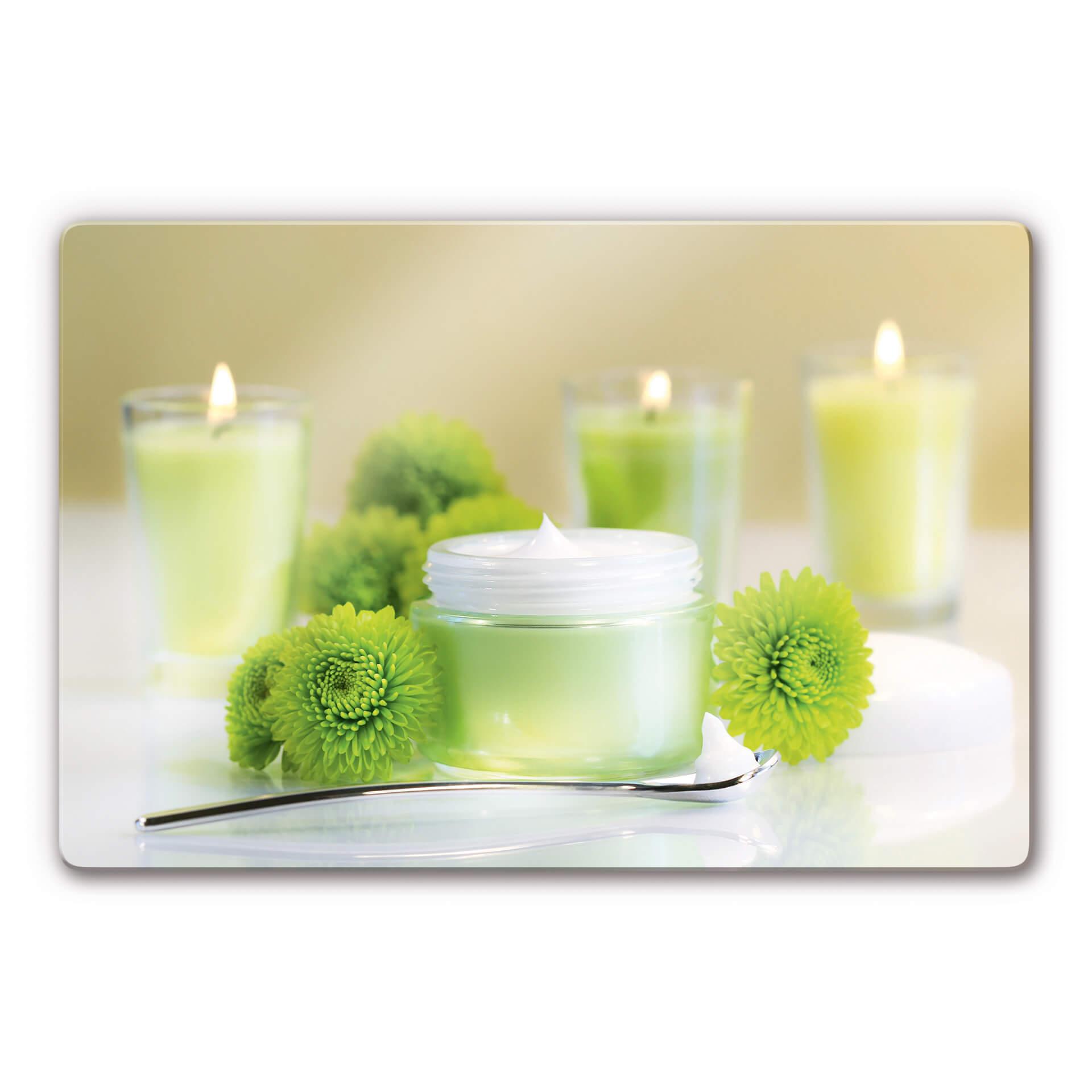 Tableau en verre - Candle Lemon