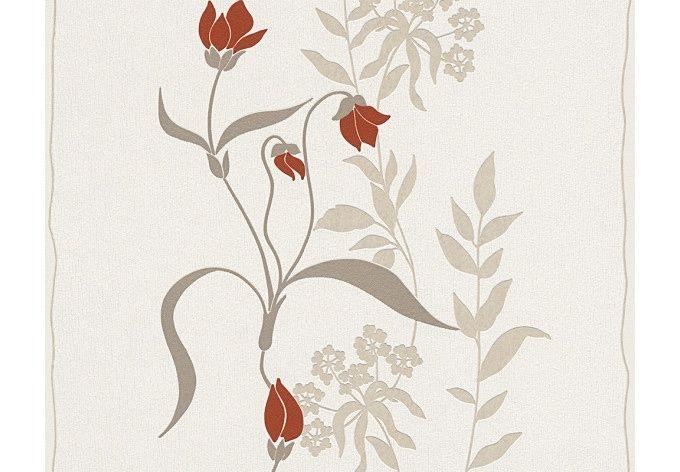Livingwalls Tapet Avenzio 7 Beige, Brun, Rød