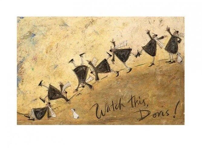 Plakat Sam Toft - Se her, Doris! Kunsttryk, Sam Toft (80 x 60 cm)