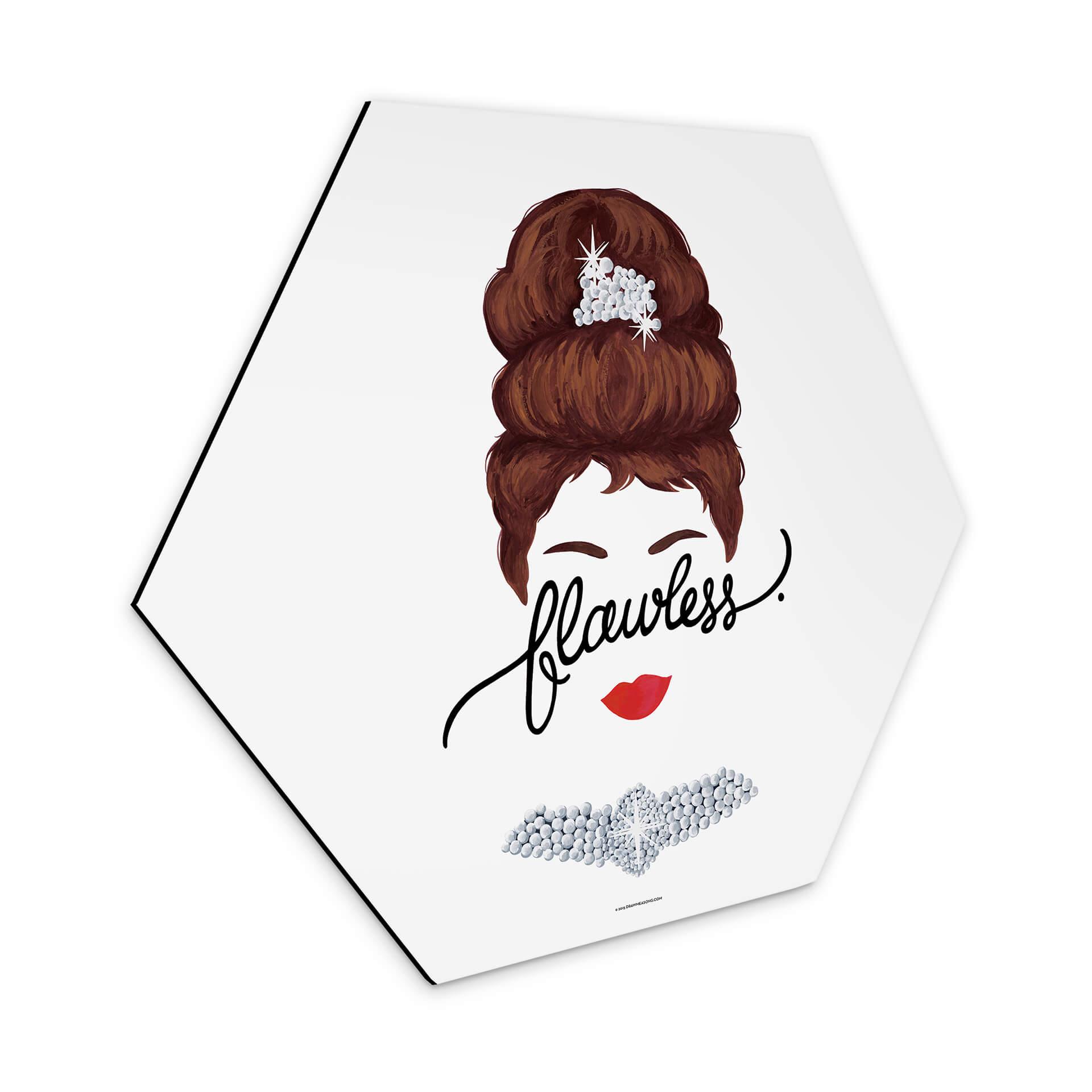 Hexagone - alu-Dibond Tohmé - Flawless Audrey 