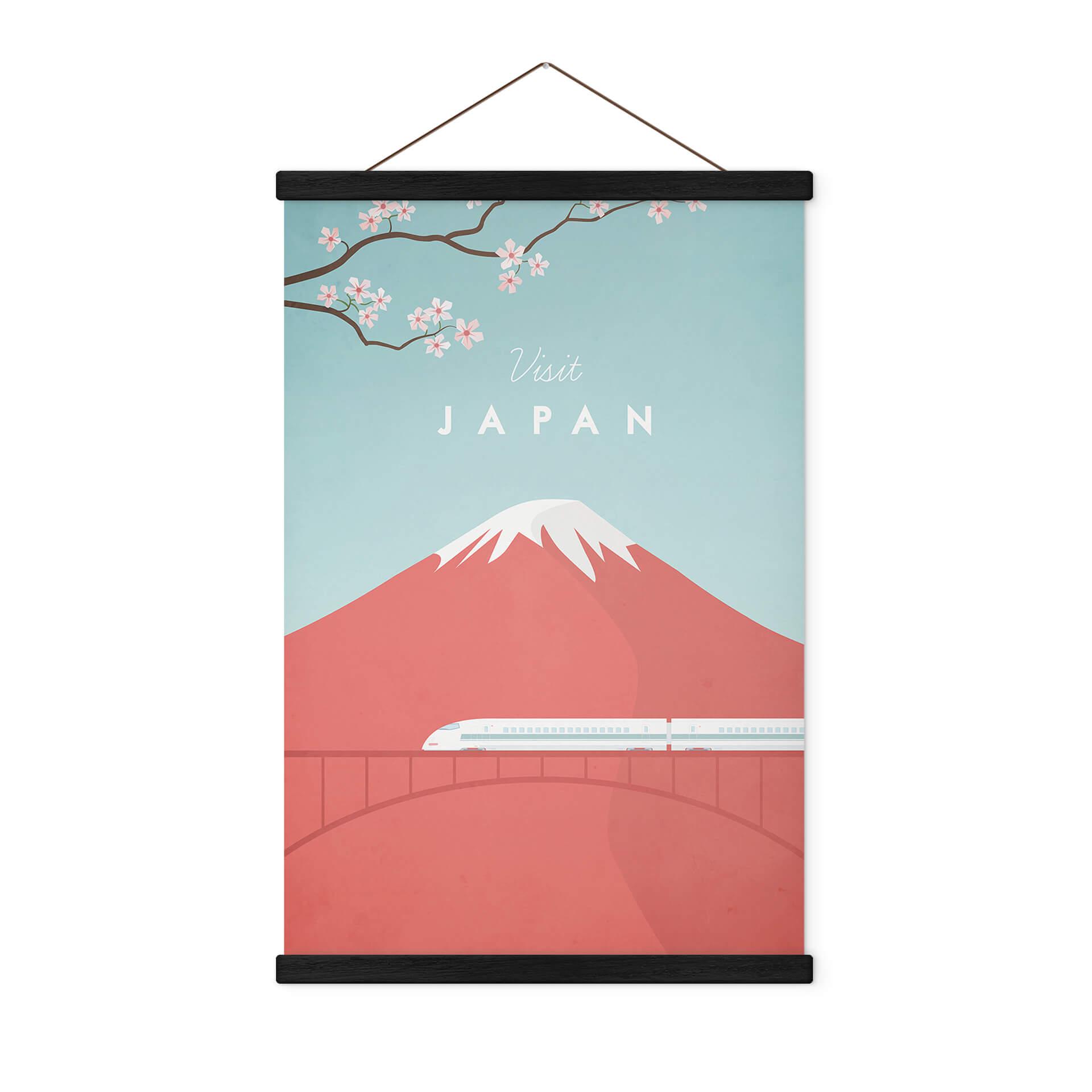 Tekstil plakat Rivers - Japan