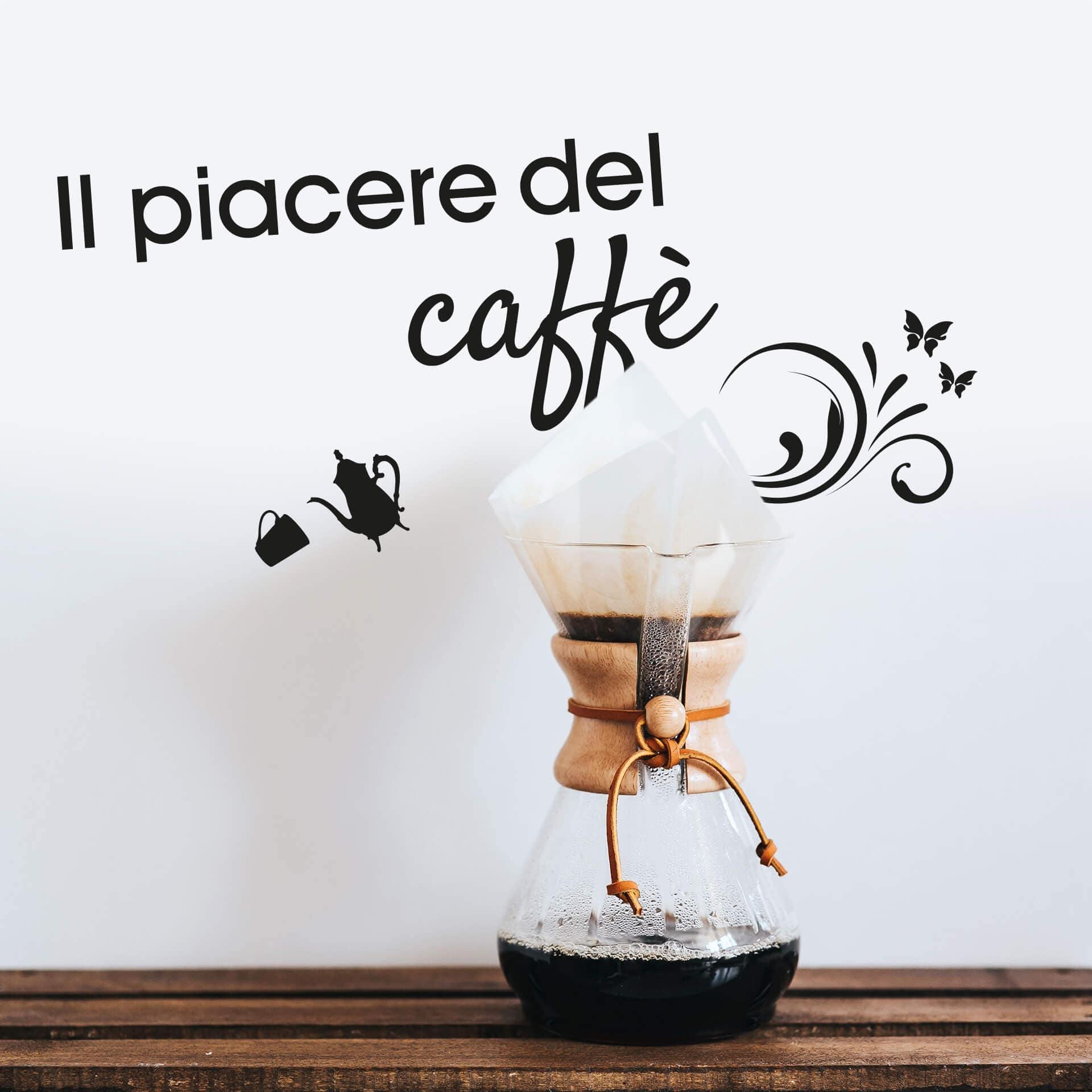 Wallsticker - Il piacere del caffé