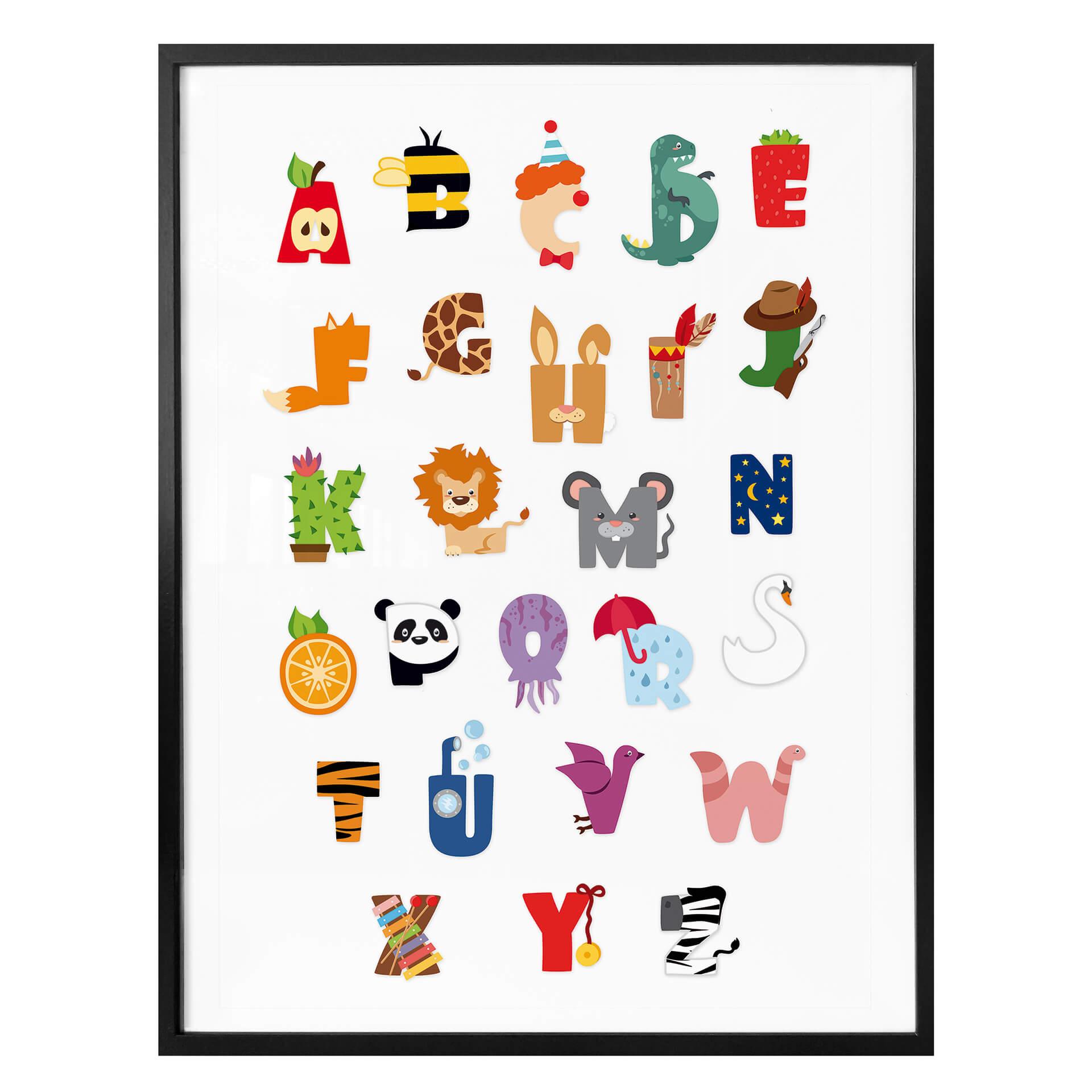 Poster - Alphabet enfants