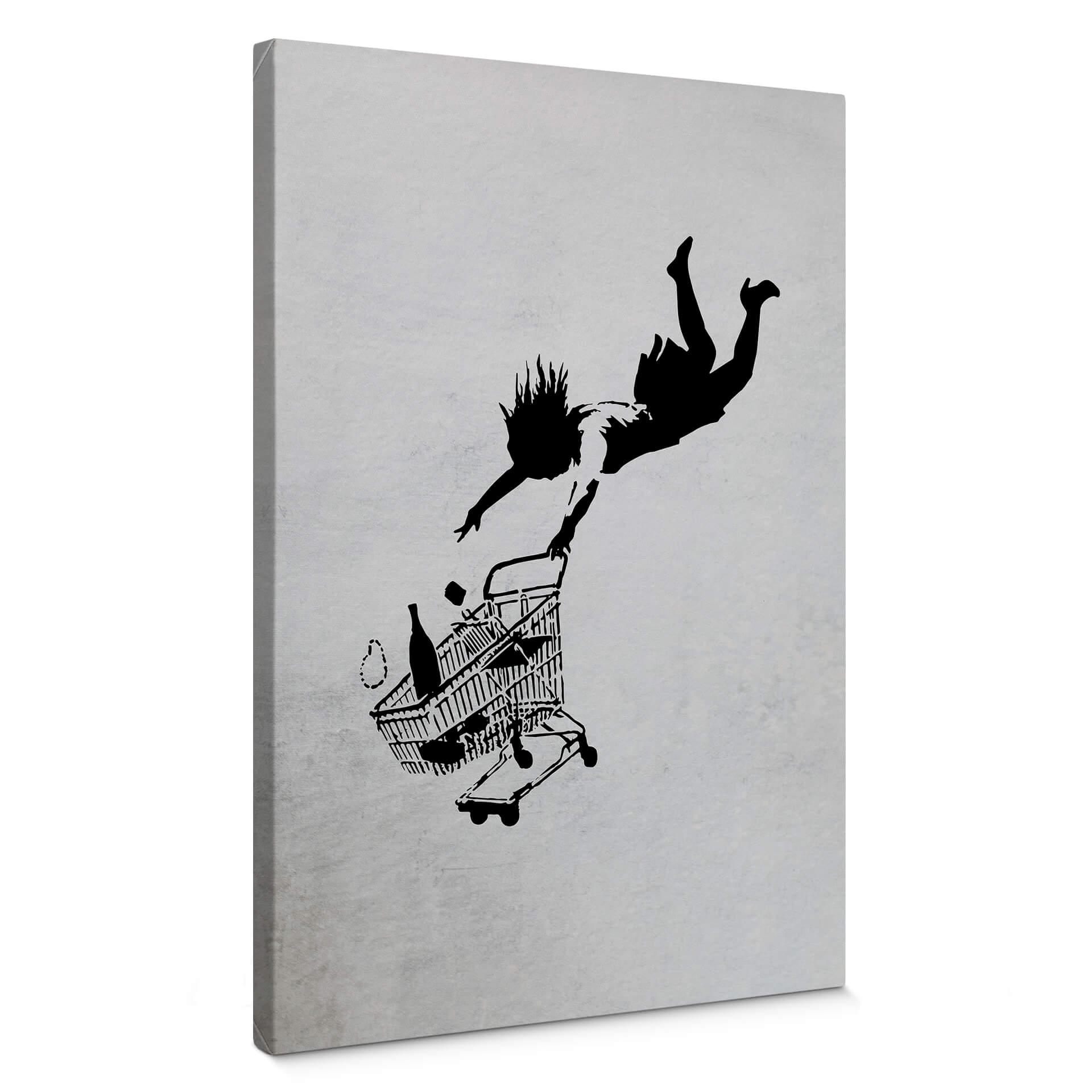 Lienzo Banksy - Compra hasta caer rendido