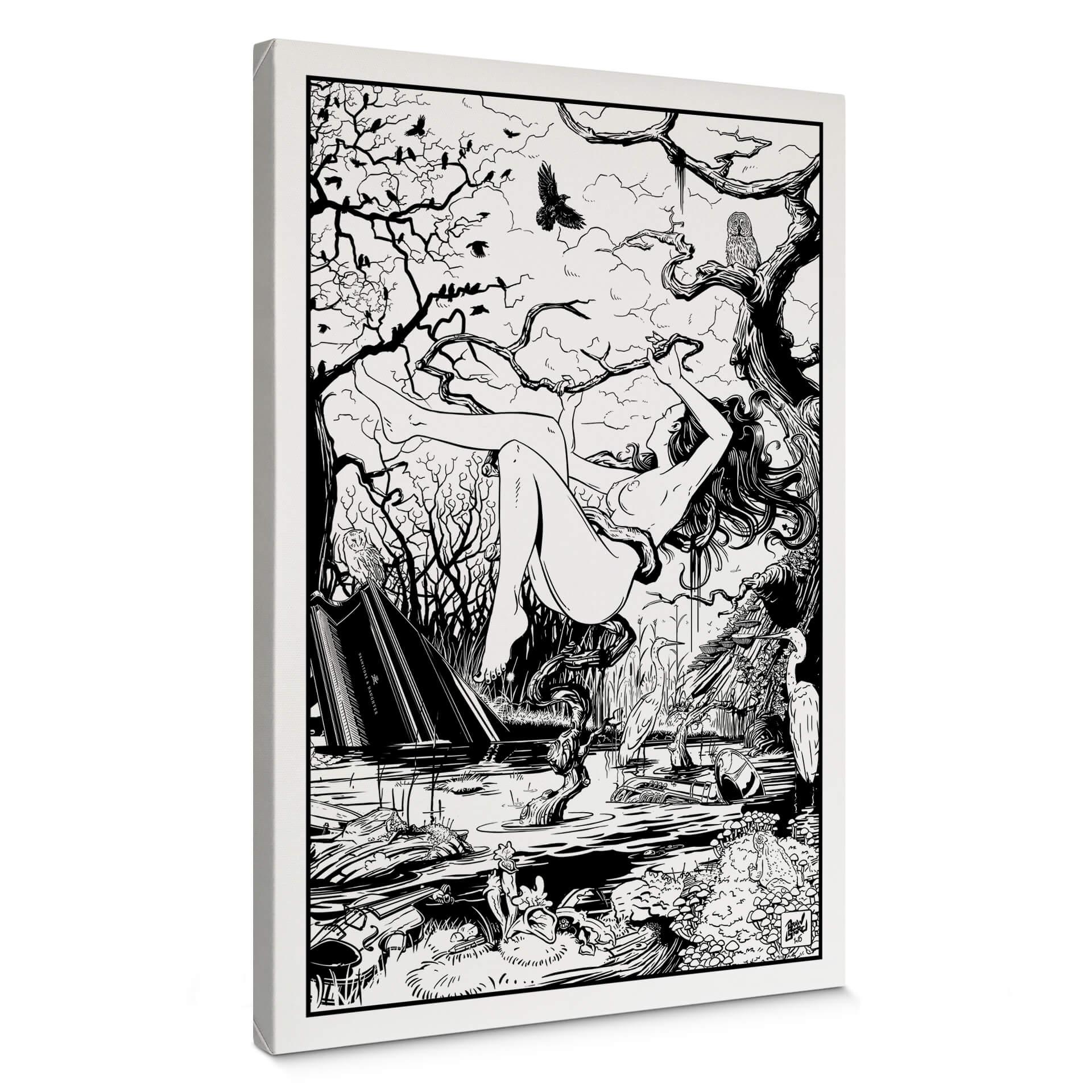 Lienzo Drawstore - Swampland