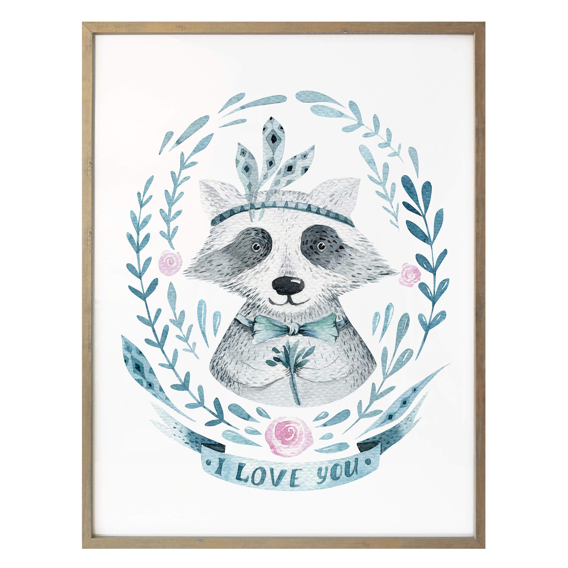 Póster Kvilis - Mapache 02