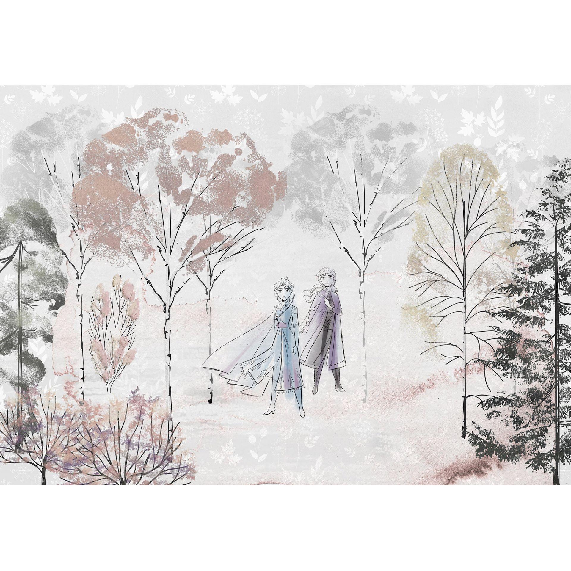 Non-woven tapet - Frozen Natural Spirit - 400 x 280 cm