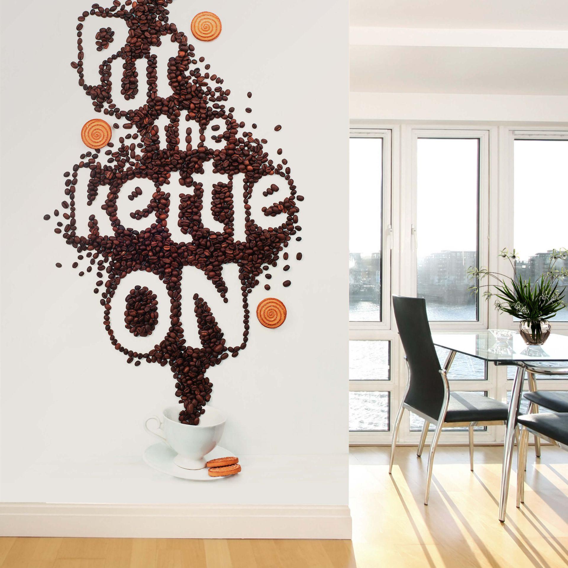 Fototapet Belenko - Put the kettle on 144x260 cm