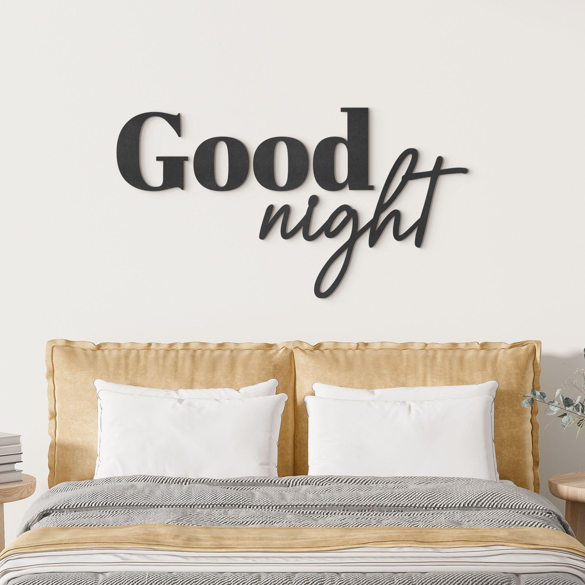 MDF-dekoration Good Night