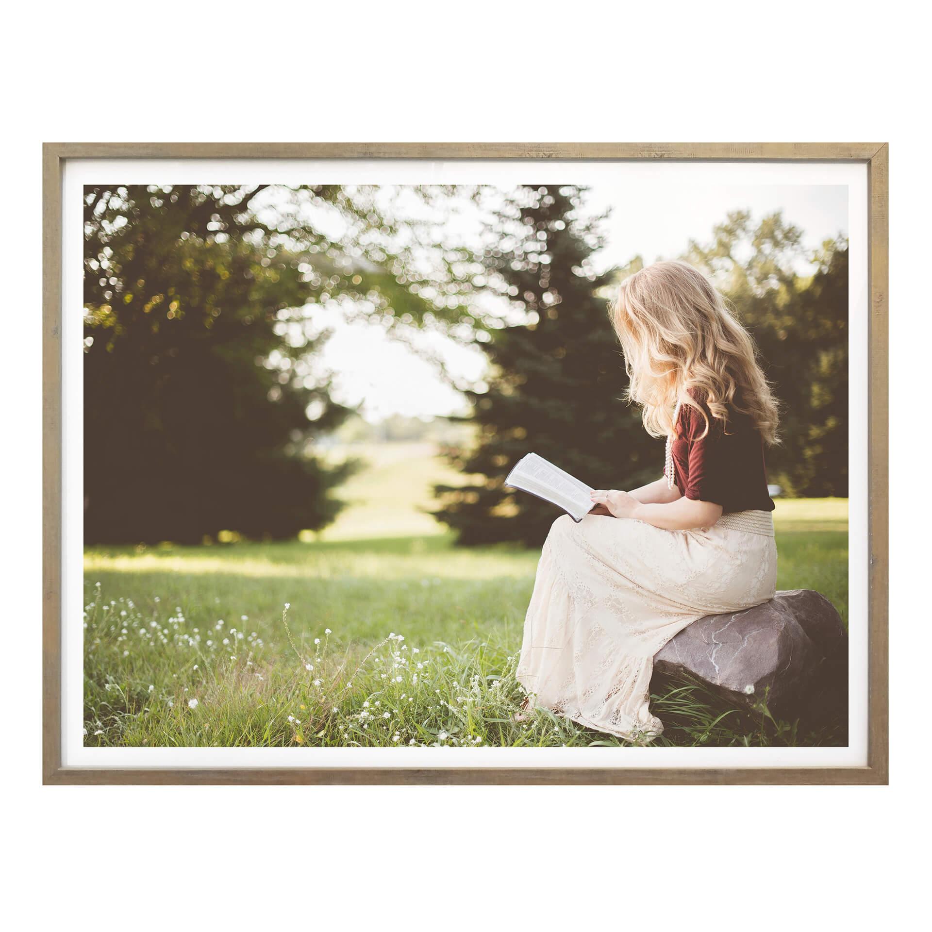 Póster Leer un libro
