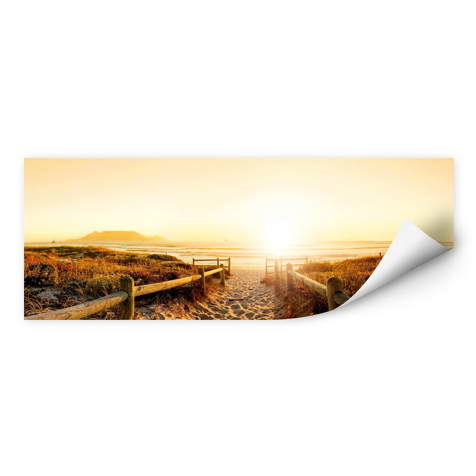 Zelfklevende Poster Sunset at the Beach