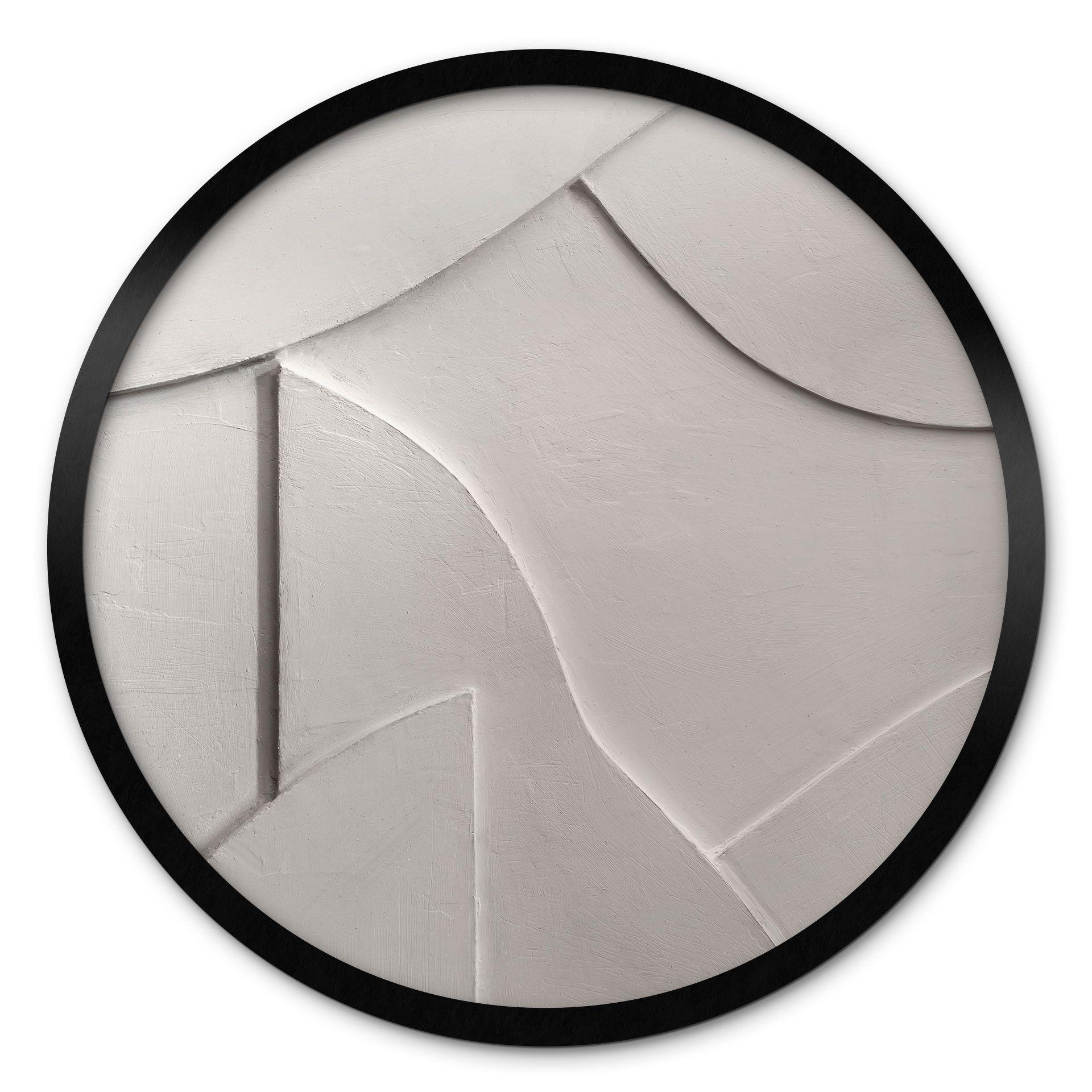 Póster Estructuras abstractas en beige suave - Böhmer - Redondo