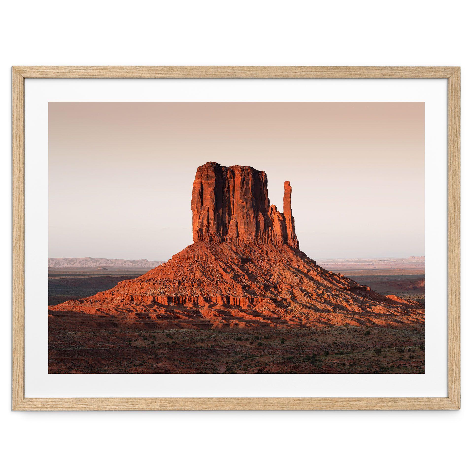 Plakat klippeformation i Monument Valley - Hugonnard