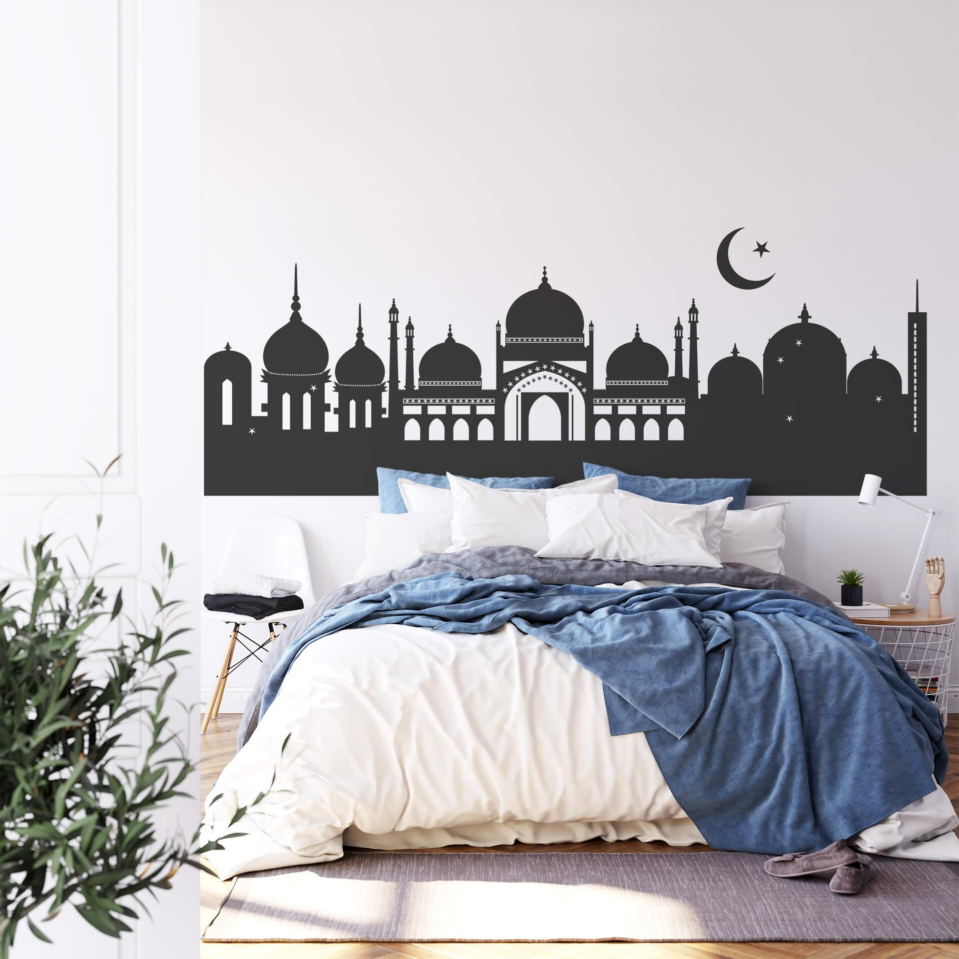 Sticker mural - Skyline islamique