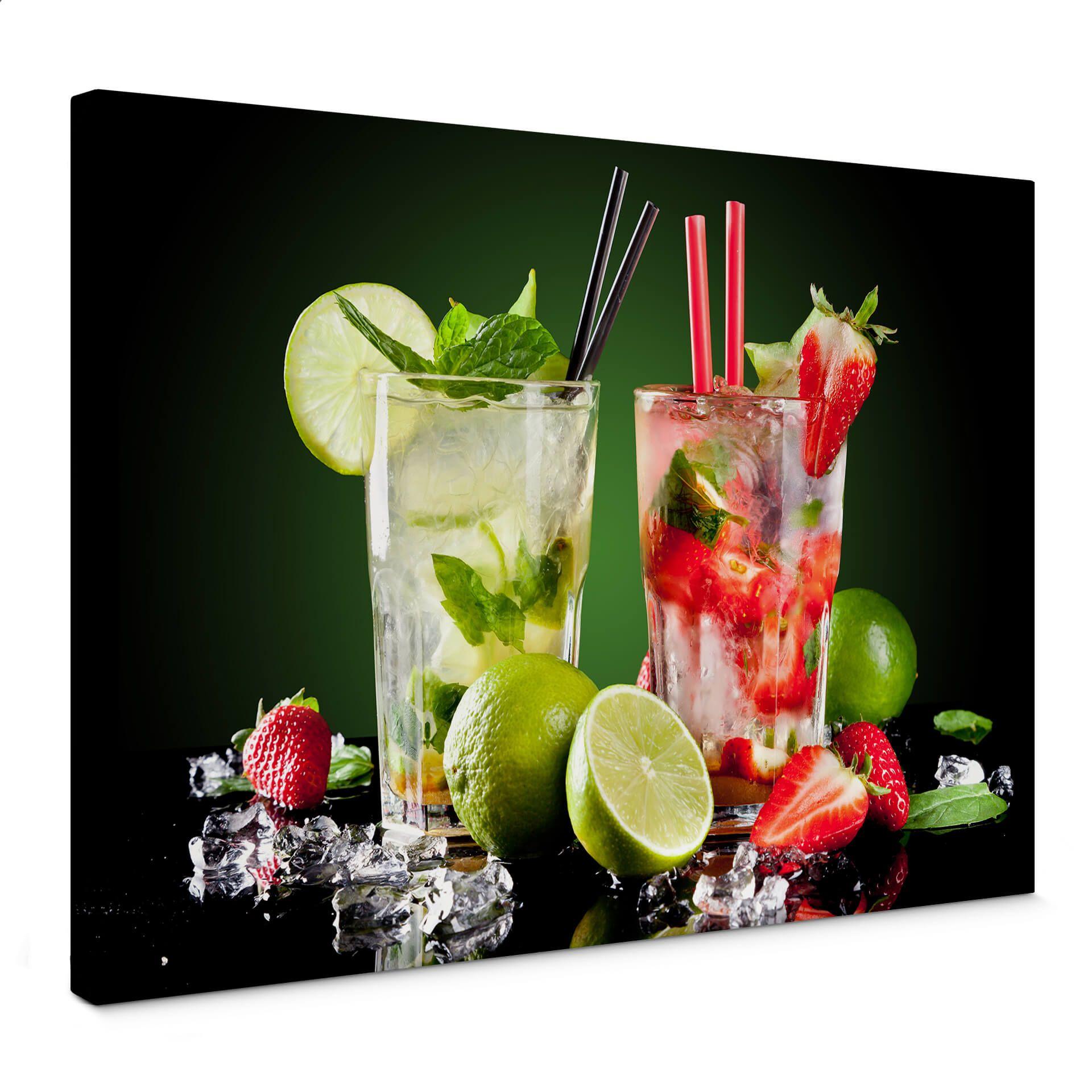Lienzo Hora del cóctel