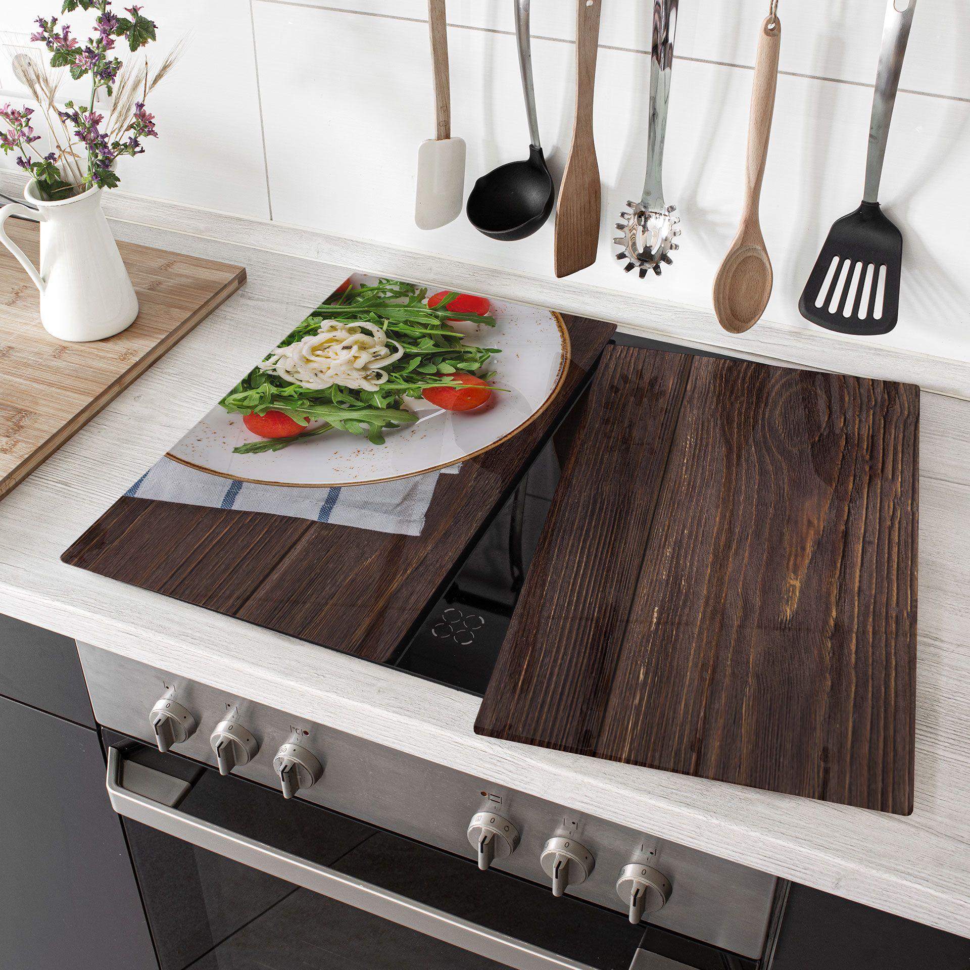 Cooker top - rucola og tomater