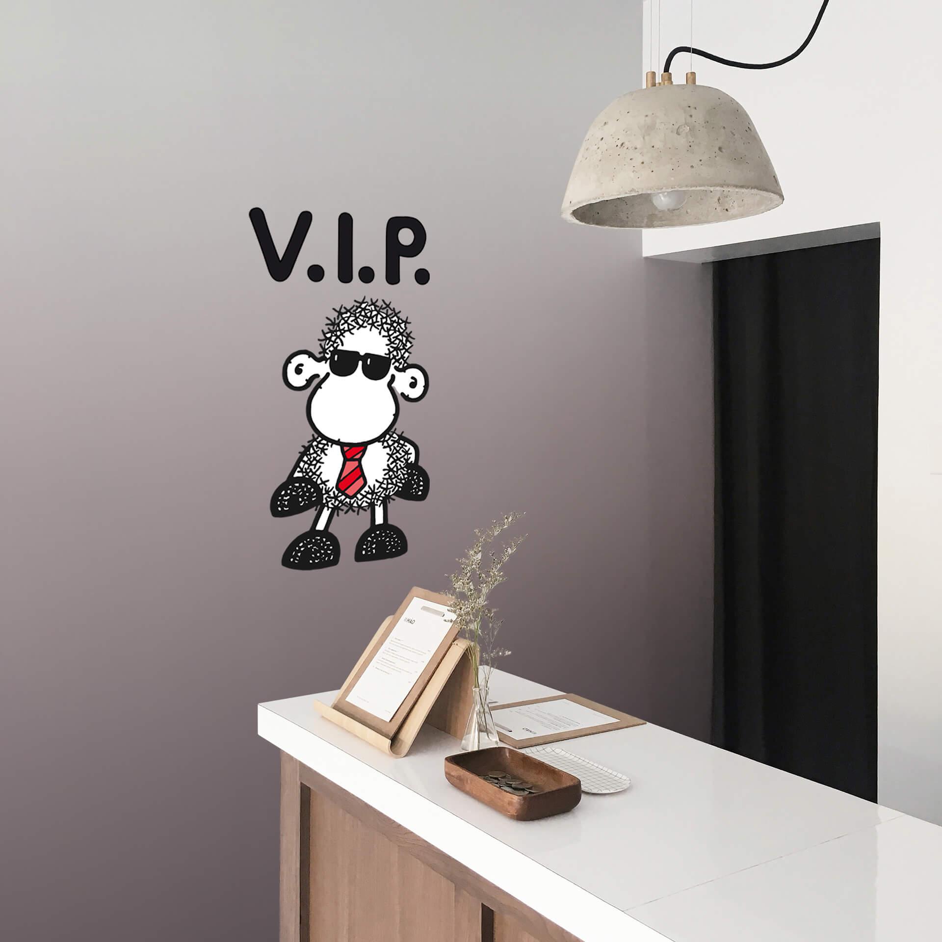 Muursticker Sheepworld VIP