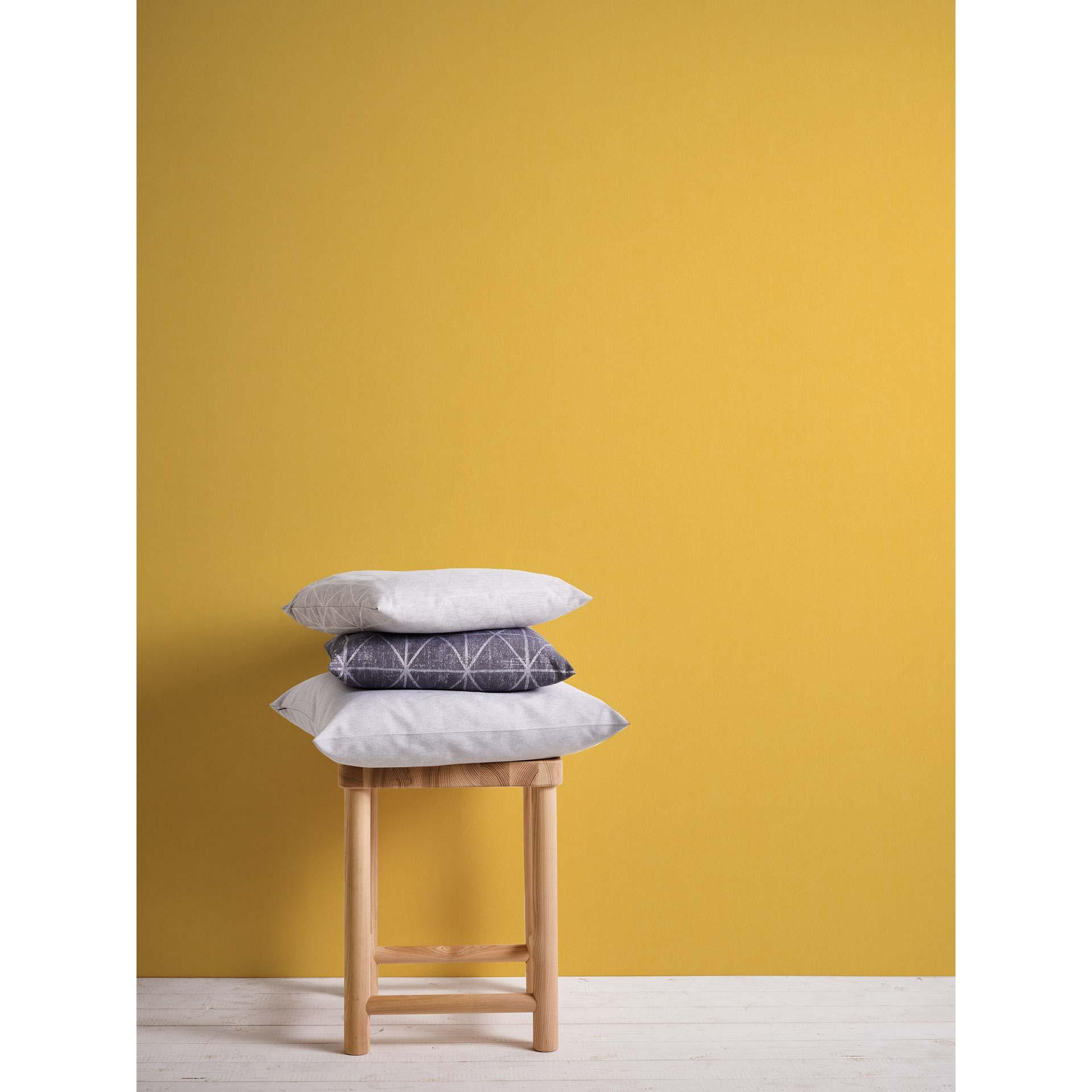 Unitapet i gul - ensfarvet design til børneværelset - Made in Germany