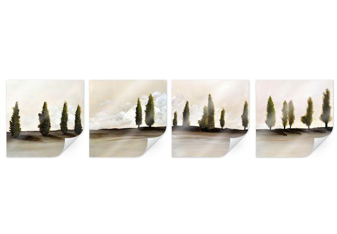 Poster set Fedrau - Vredig (4-delig)