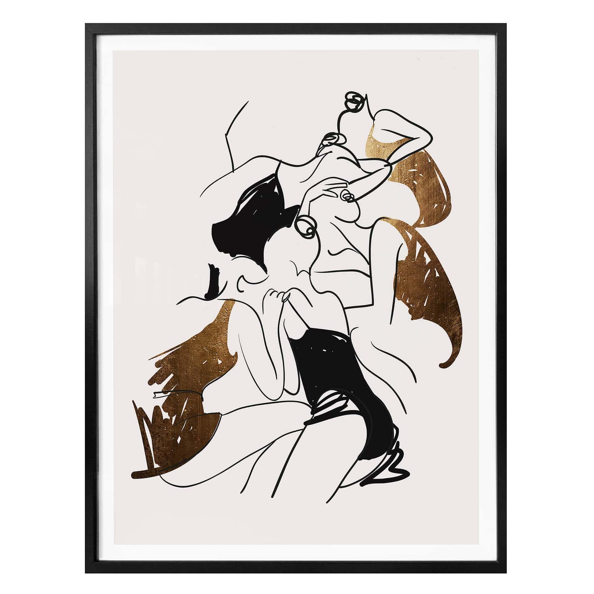 Plakat - Kubistika - Ballerinaer