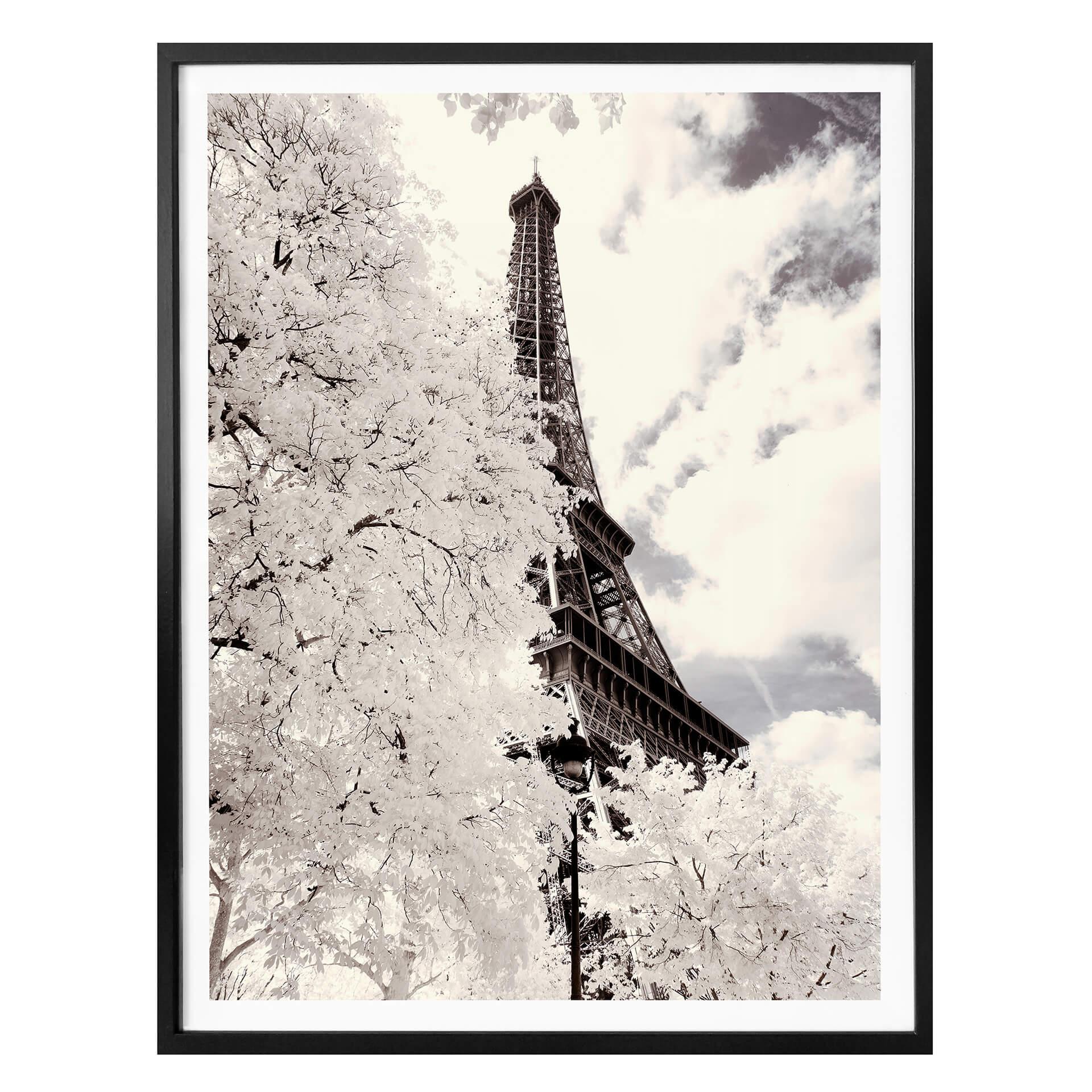 Póster Hugonnard - París blanco