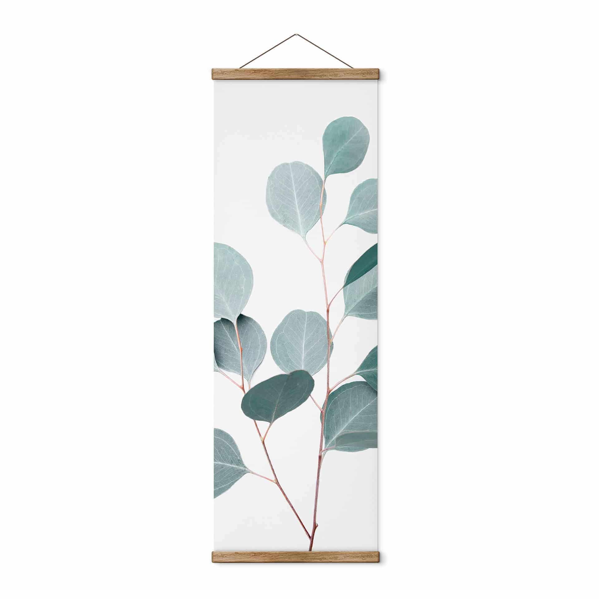 Tekstil plakat Sisi & Seb - Blå eukalyptus