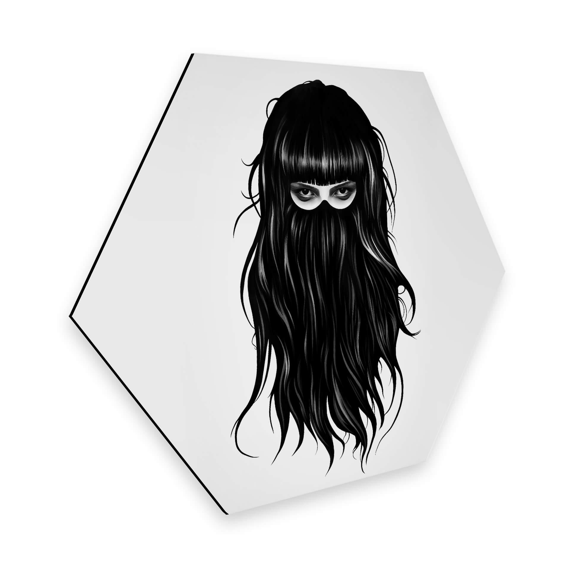 Hexagon Dibond Ireland - It Girl