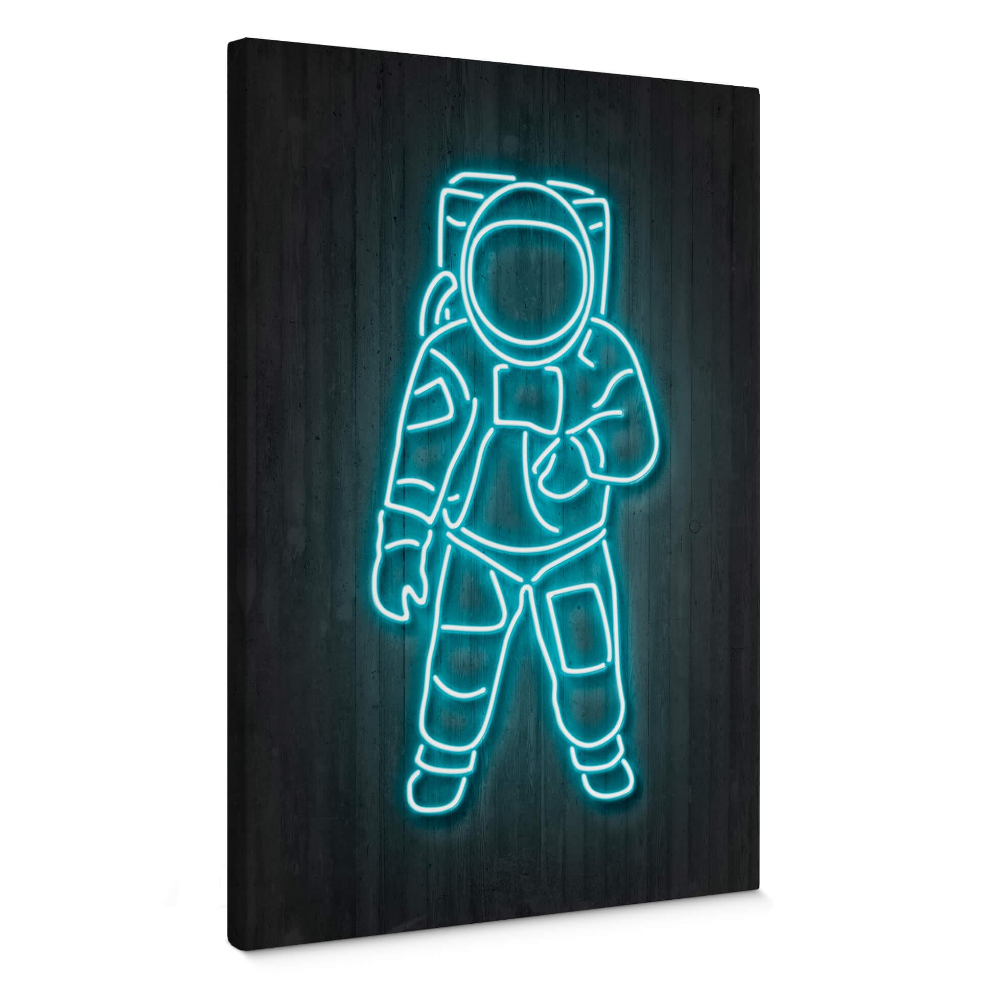 Lienzo Mielu - Astronauta