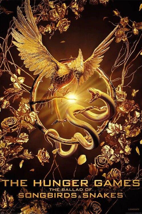 Poster, Film Poster The Hunger Games: Songbird and Snake Crest 61x91,5 cm