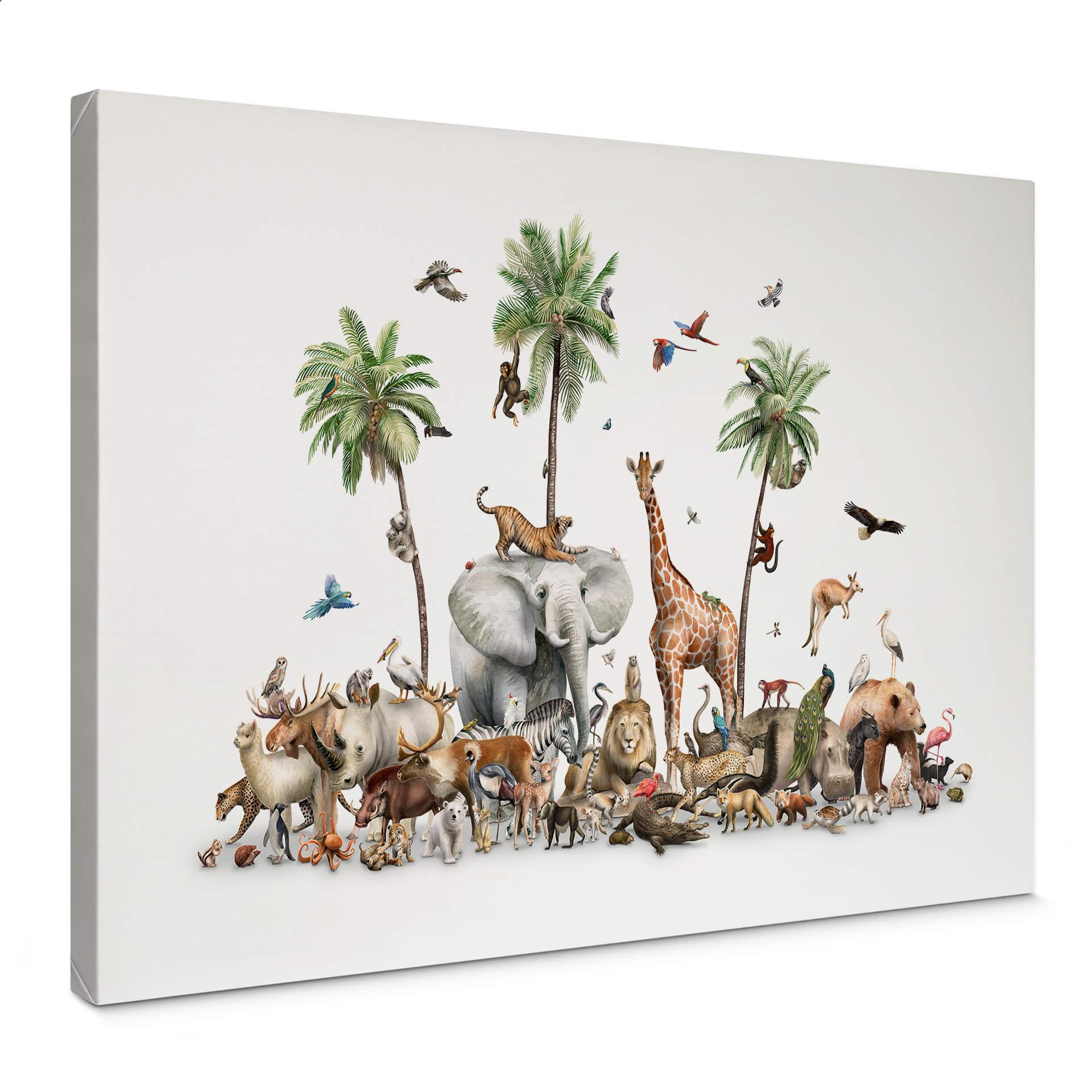 Lienzo Kikki Belle - Biodiversidad