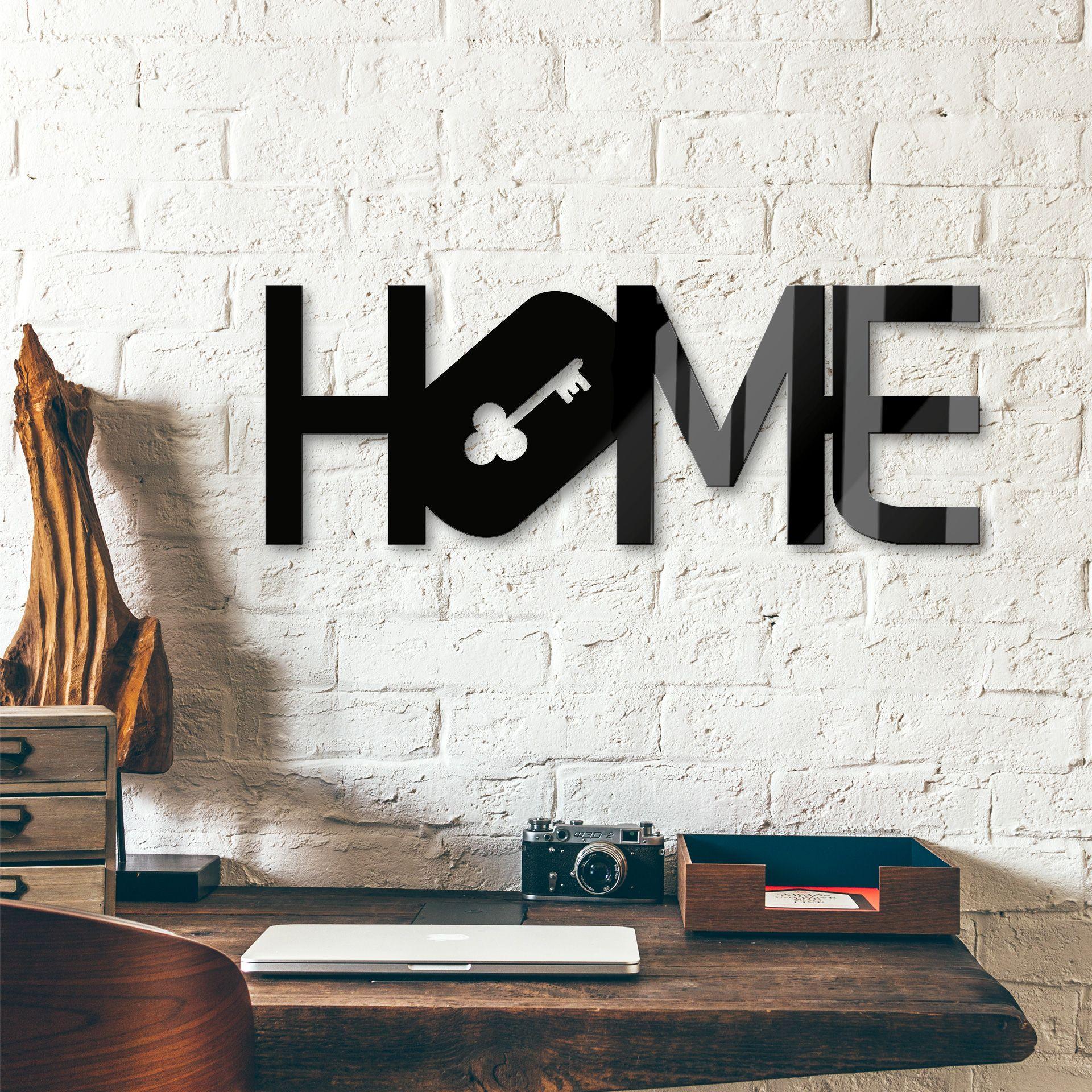 Letras acrílicas Home - Key 