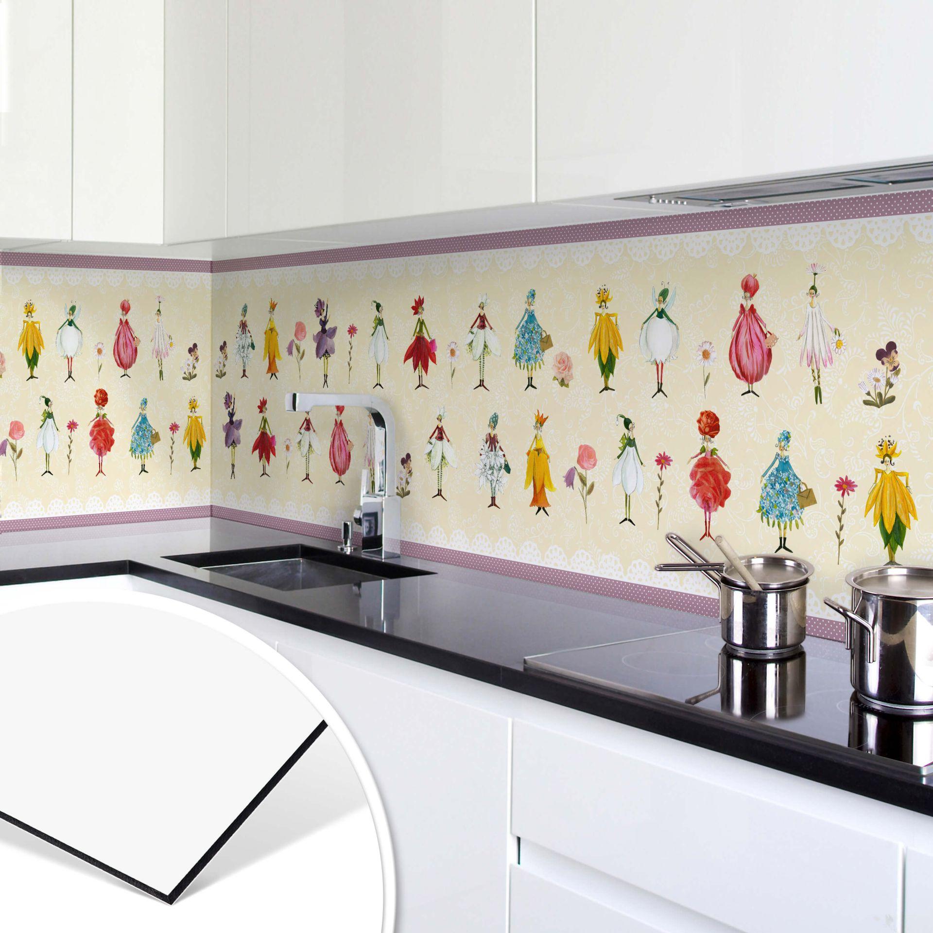 Keukenachterwand Leffler - Bloemenmeisjes