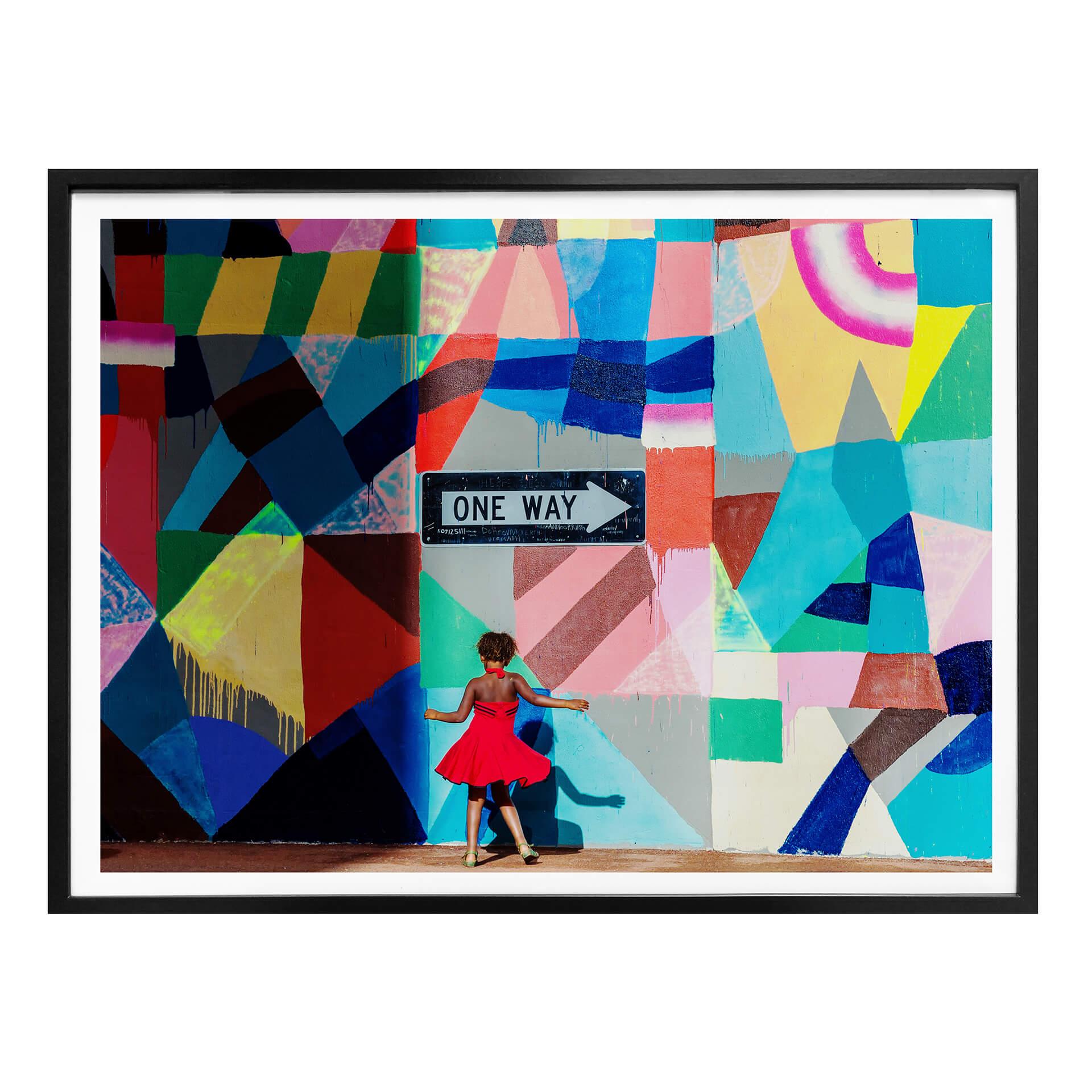 Póster Salgado Gispert - One Way